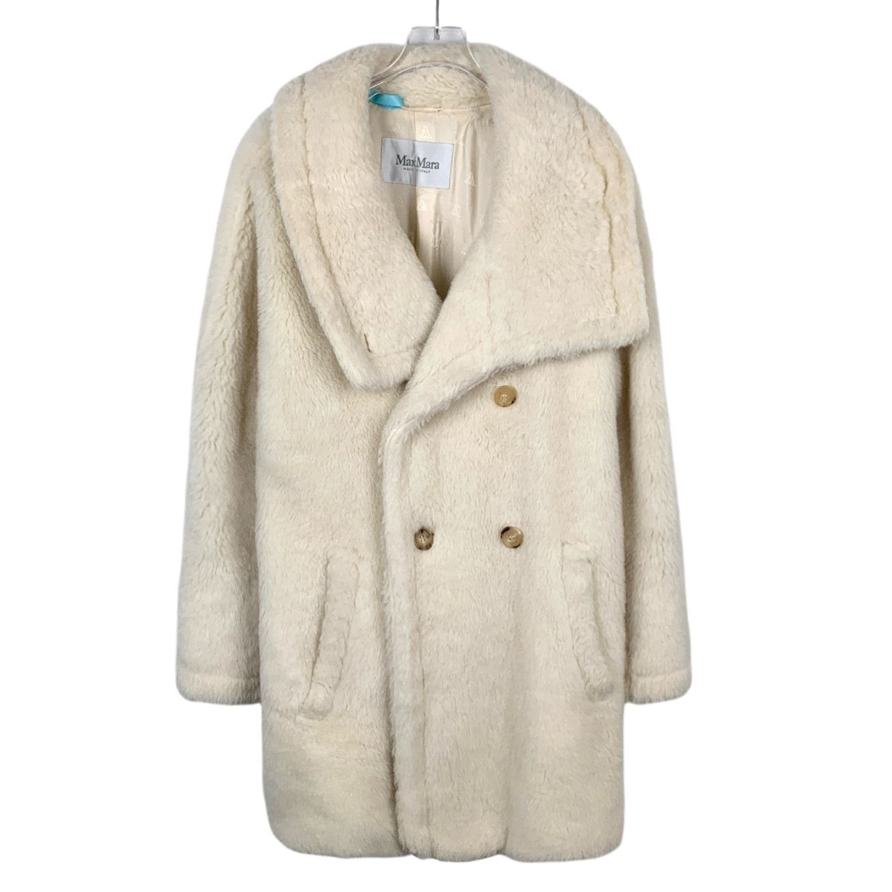 Max Mara🍂❄️ Classic 4th generation white teddy bear