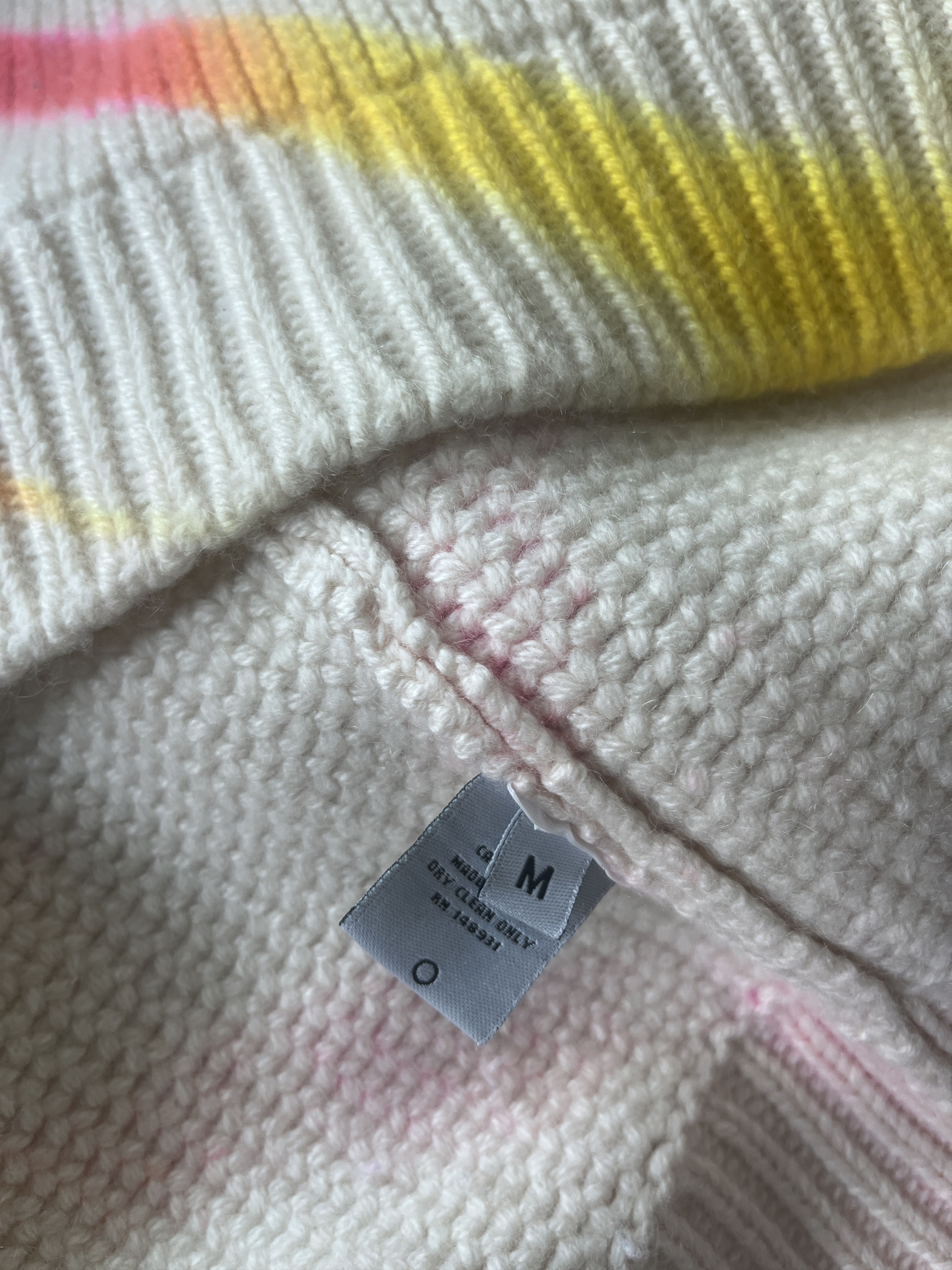 The Elder Statesman The Elder Statesman Cashmere Tie Dye Crewneck Sweater Size US M / EU 48-50 / 2 - 4 Thumbnail
