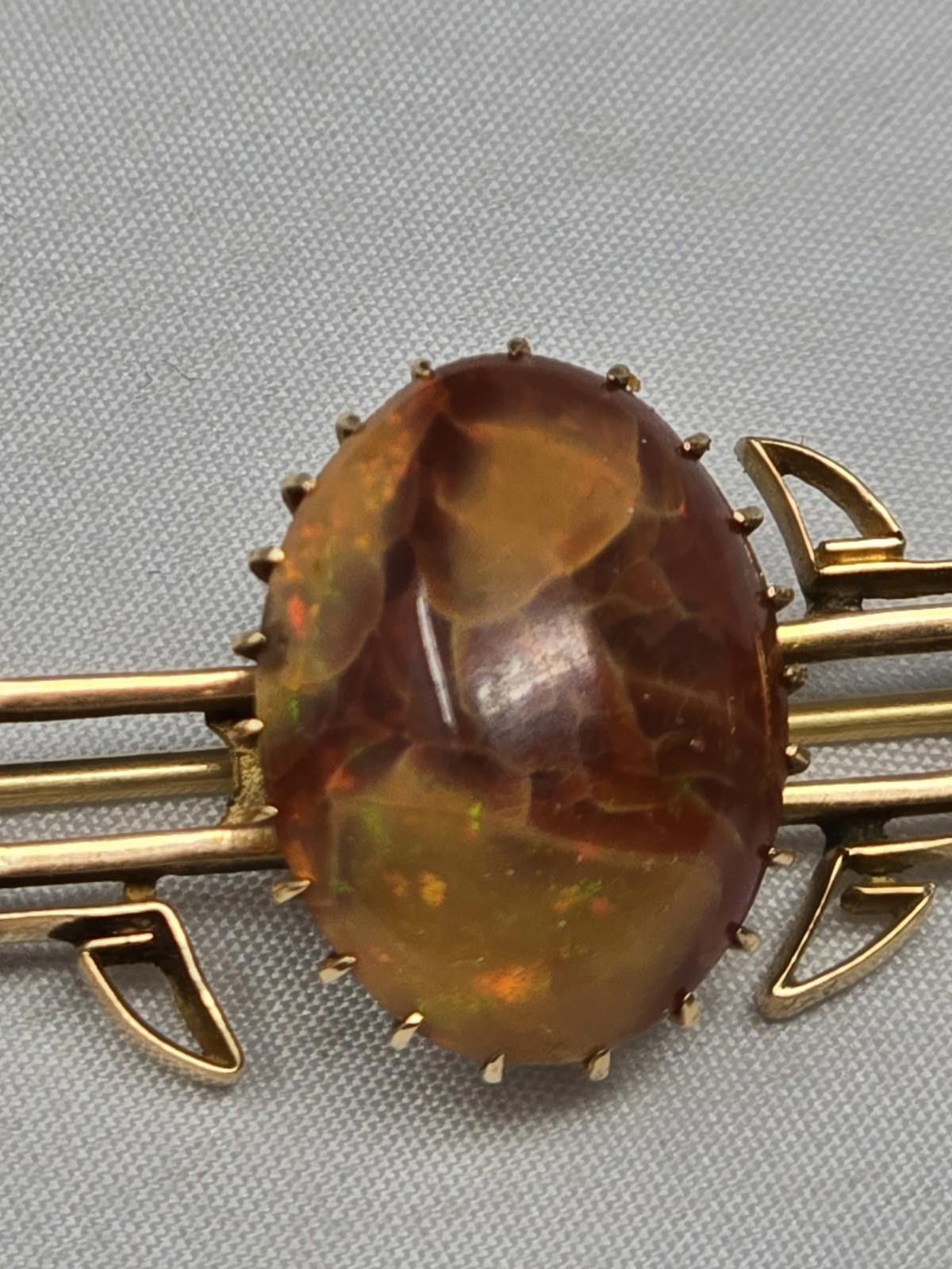 Victorinox Antique Victorian 14k Gold 11.6g Opal in Matrix Brooch Size ONE SIZE - 3 Thumbnail