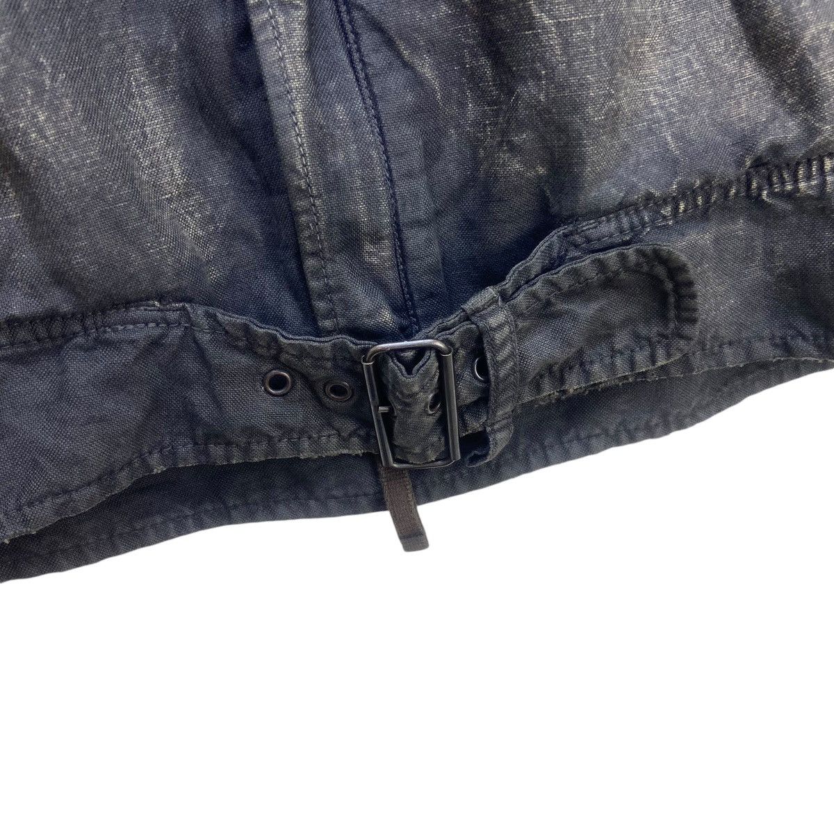 Marithe + Francois Girbaud MFG Lace Up Stylish Biker Distressed Design Jacket Size US S / EU 44-46 / 1 - 16 Thumbnail