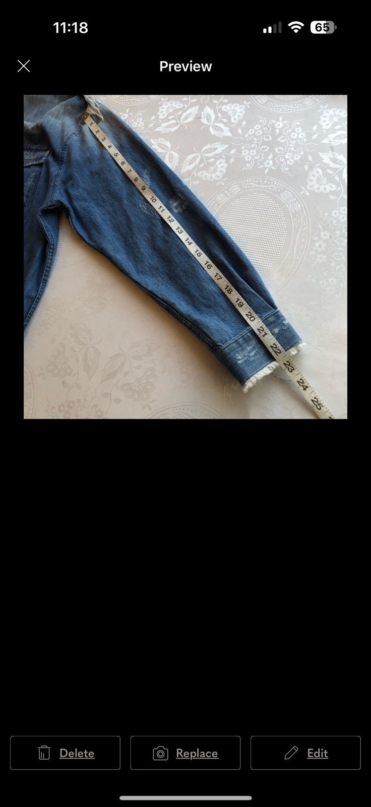 Iro IRO Experience Denim Button-Down Shirt Men’s Size 34 (US- S) Size US S / EU 44-46 / 1 - 10 Thumbnail