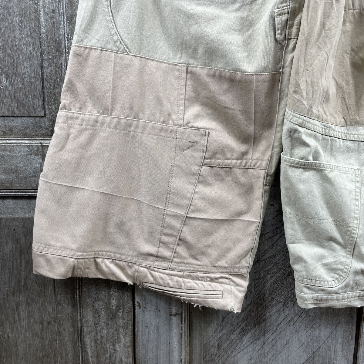 Needles Needles Tactical Patchwork Wide Leg Baggy Pants Size US 34 / EU 50 - 16 Thumbnail