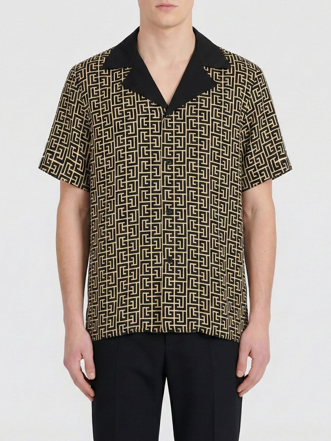 Balmain Shirt Men Ivory