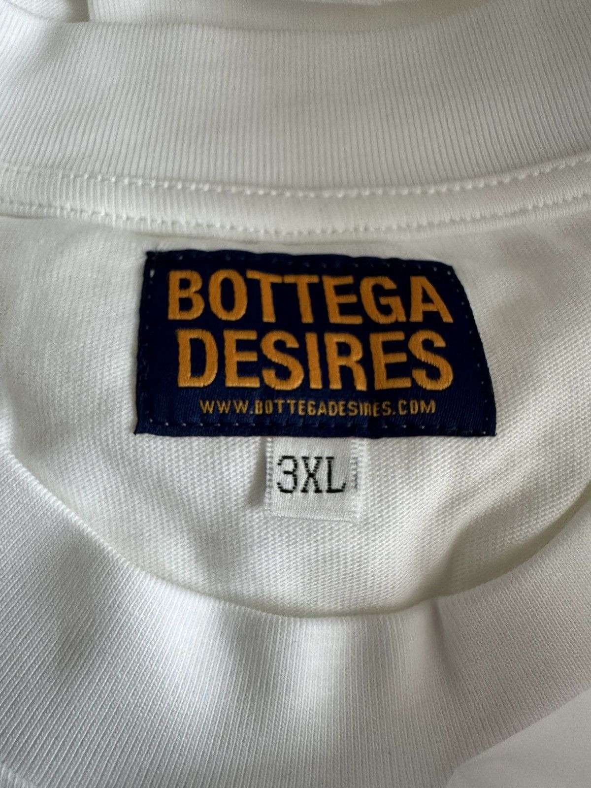 Bottega Desires 3XL Bottega Desires Fuck Em White TShirt Size US XXL / EU 58 / 5 - 4 Thumbnail