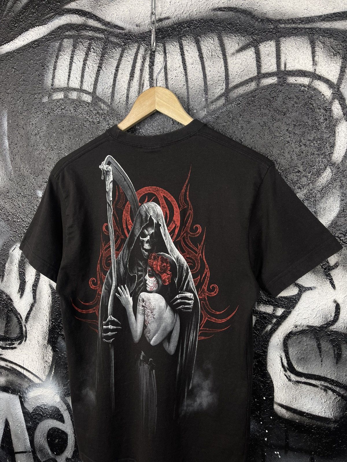 Other Vintage Spiral Direct Avant Garde Gothic Over Print T-Shirt Size US S / EU 44-46 / 1 - 4 Thumbnail
