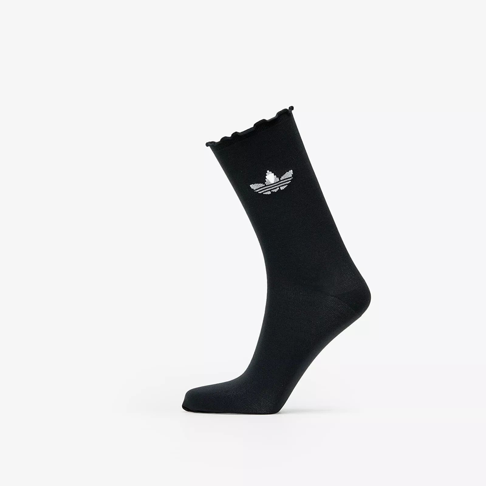 Adidas ADIDAS Originals Semi-Sheer Ruffle Crew Socks 2 Pairs HC9532 Size ONE SIZE - 7 Thumbnail