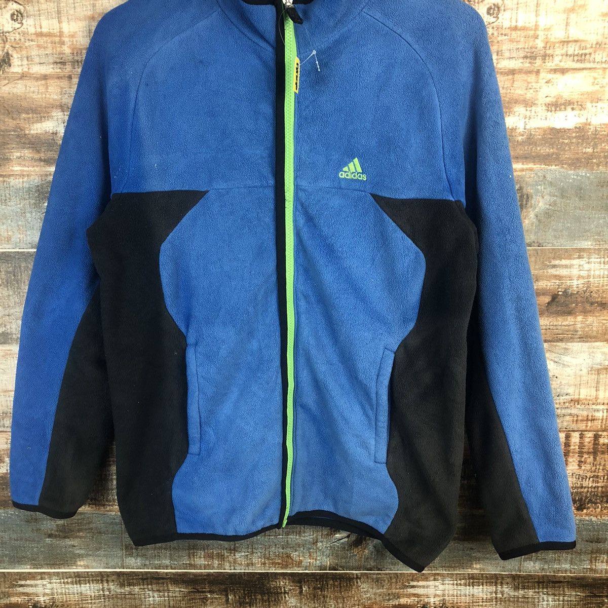 Adidas Adidas Blue Sweater fleece #A1290 Size US M / EU 48-50 / 2 - 3 Thumbnail