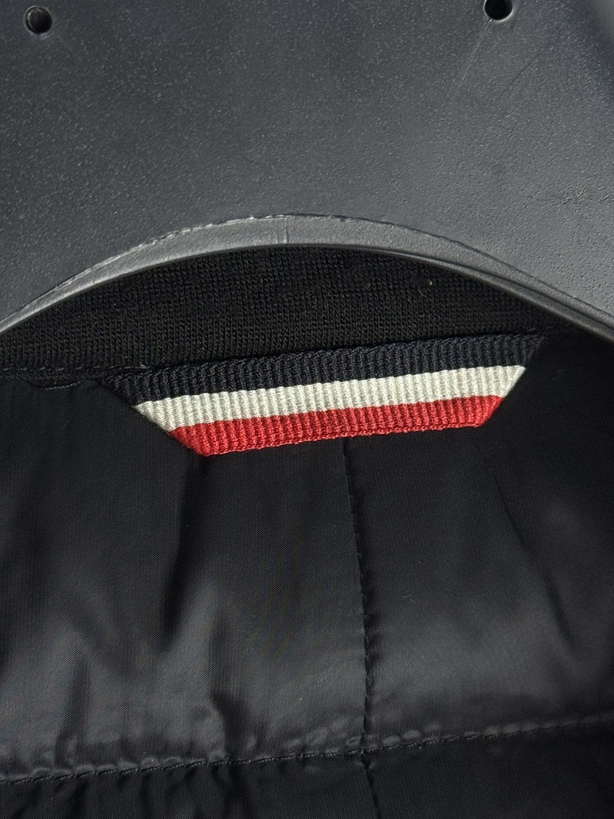 Moncler Moncler DIND Black Down Quilted Wool Cashmere Blazer Jacket Size US XL / EU 56 / 4 - 10 Thumbnail
