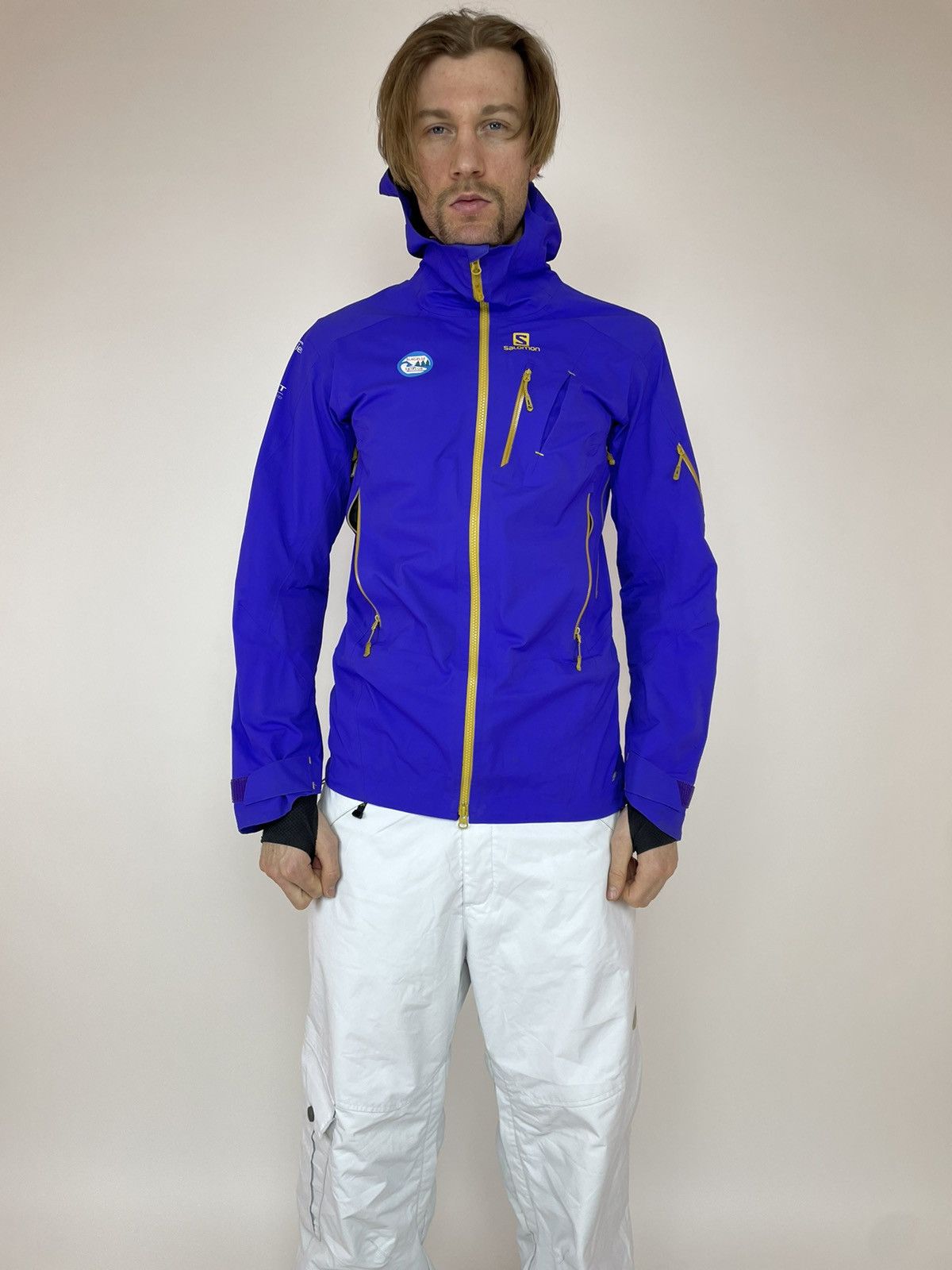 Salomon Salomon AdvancedSkin Dry 20K ski jacket waterproof Mens Size US S / EU 44-46 / 1 - 4 Thumbnail
