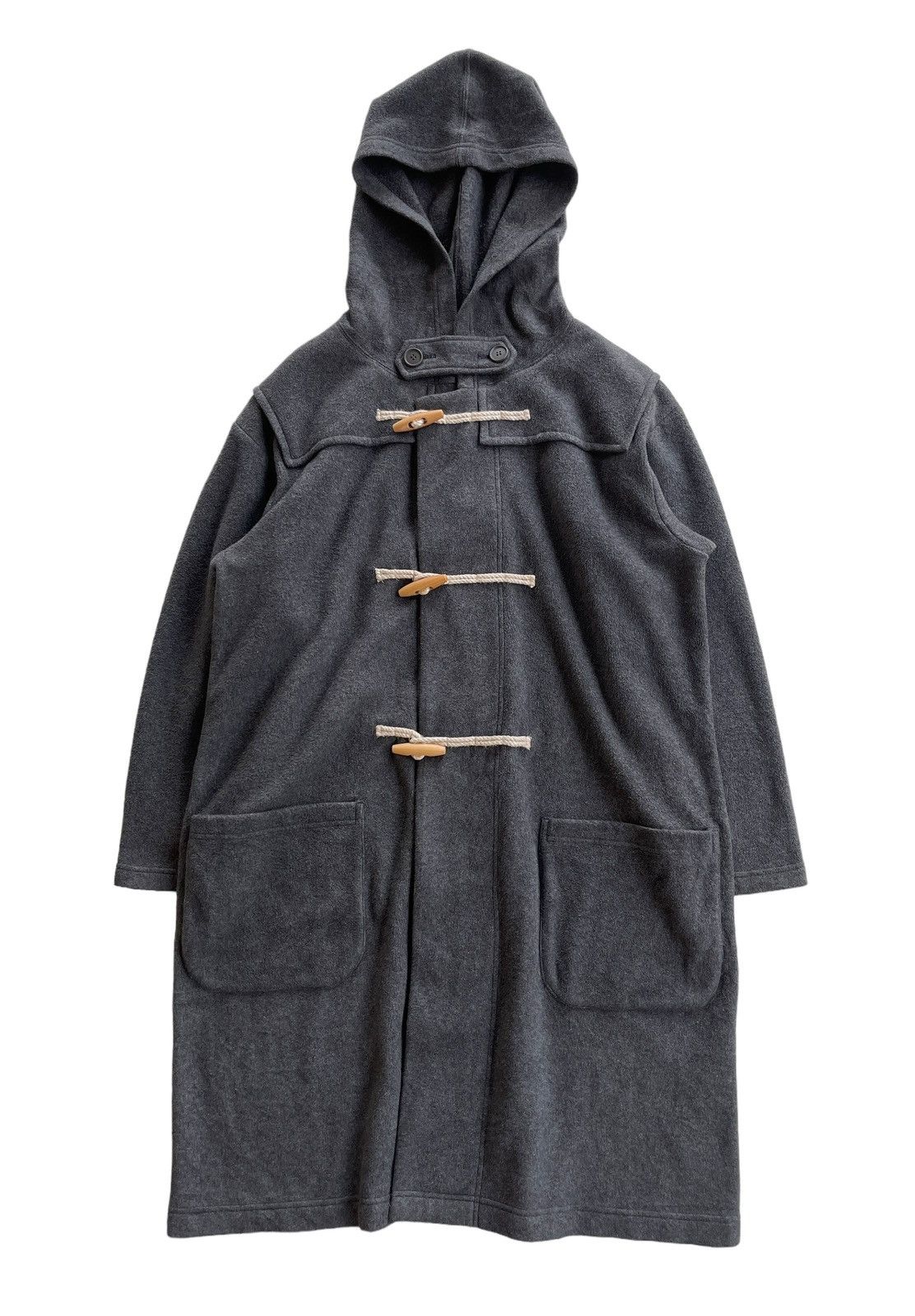 Issey Miyake Issey Miyake Plantation Duffle Coat Fleece Size US L / EU 52-54 / 3 - 2 Thumbnail