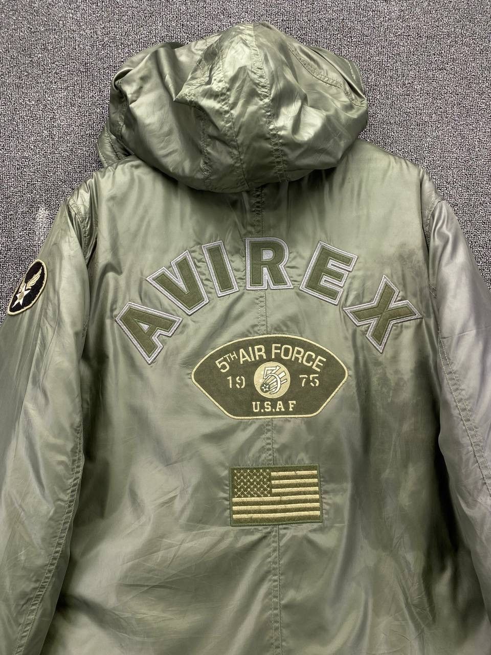 Avirex Vintage Avirex Us Air Force Military Down Jacket Size US XL / EU 56 / 4 - 5 Thumbnail