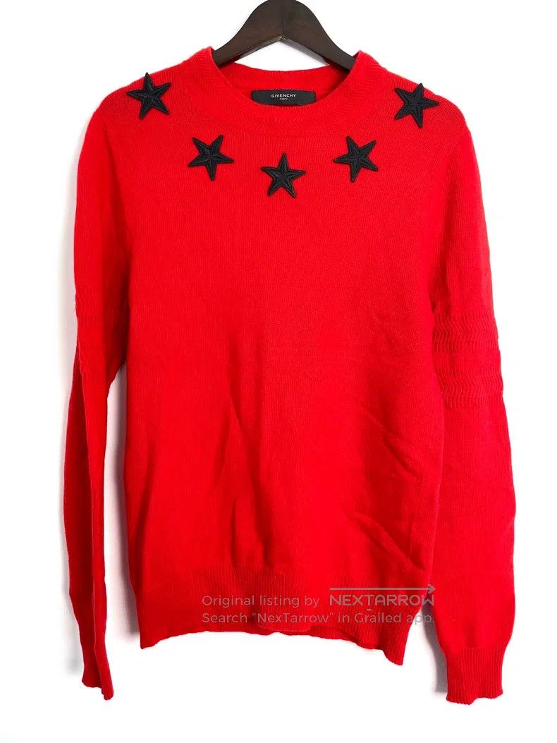 Givenchy Givenchy Five-Star Knitted Hoodie Size US M / EU 48-50 / 2 - 1 Thumbnail