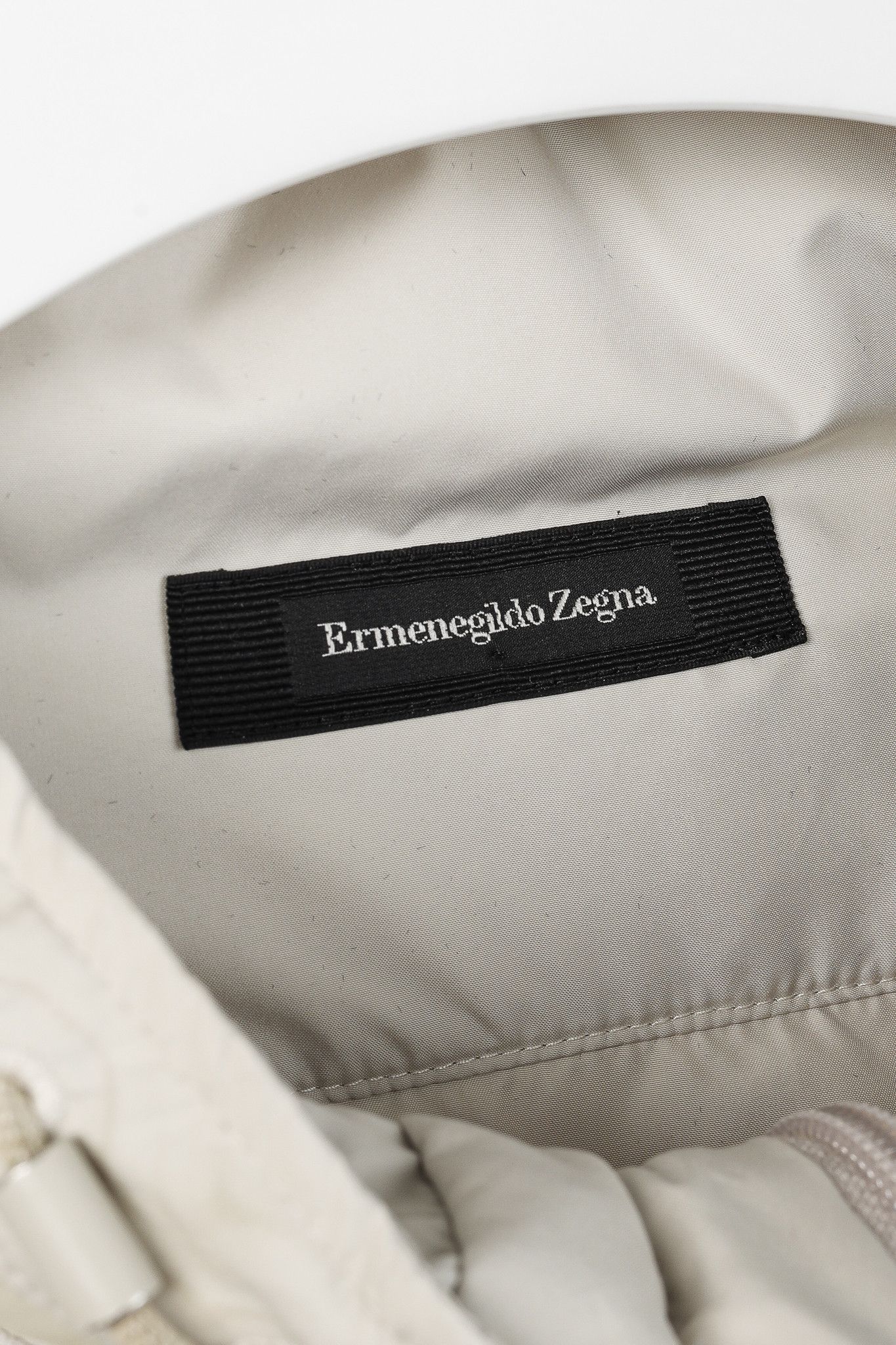 Ermenegildo Zegna Ermenegildo Zegna Cotton Concealed Hood Sweatshirt Size US L / EU 52-54 / 3 - 4 Thumbnail