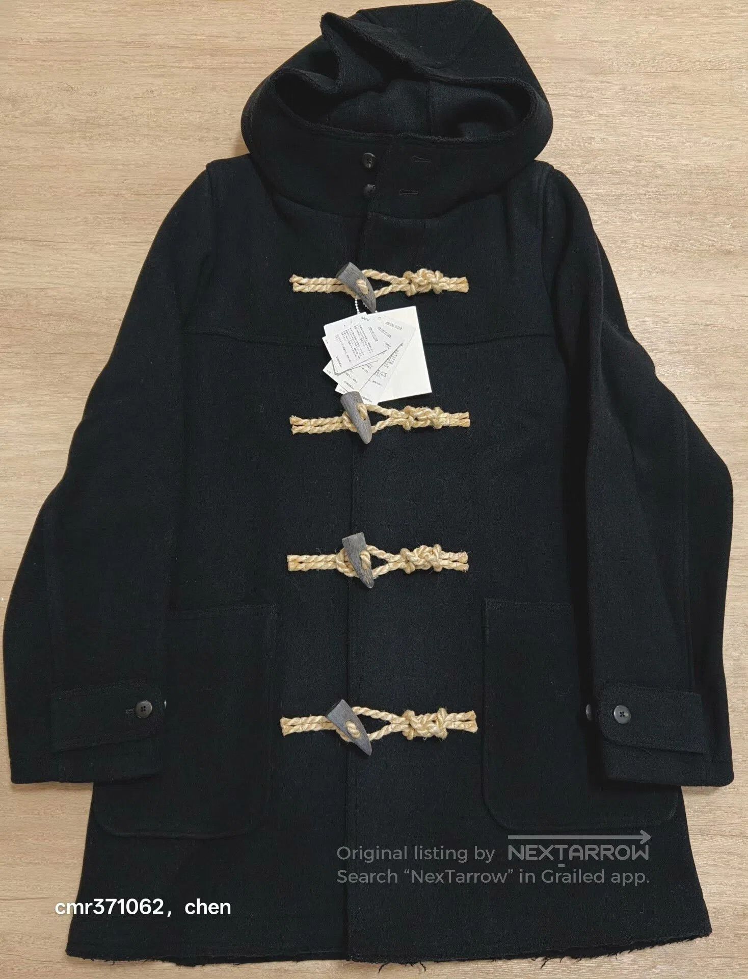 Visvim Visvim x Harris Tweed Commodore Duffle Coat | Grailed