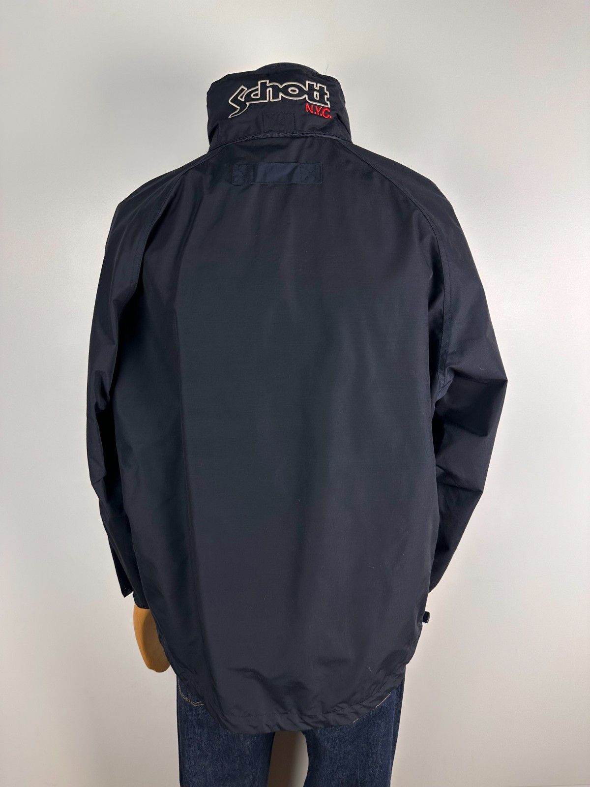 Schott Schott NYC Windbreaker Jacket Men’s Black Size L Size US L / EU 52-54 / 3 - 6 Thumbnail