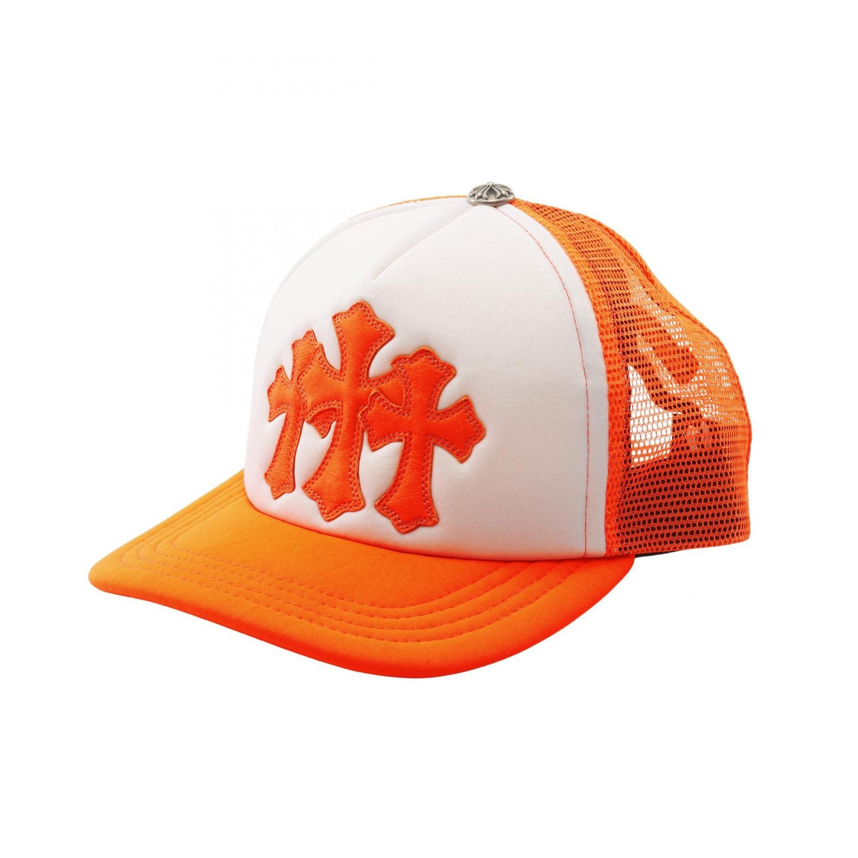 Chrome Hearts Chrome Hearts Chrome Hearts Trucker Cemetery Cross Patch Polyester Cap Textile Hats DUTY FREE for USA Size ONE SIZE - 1 Thumbnail