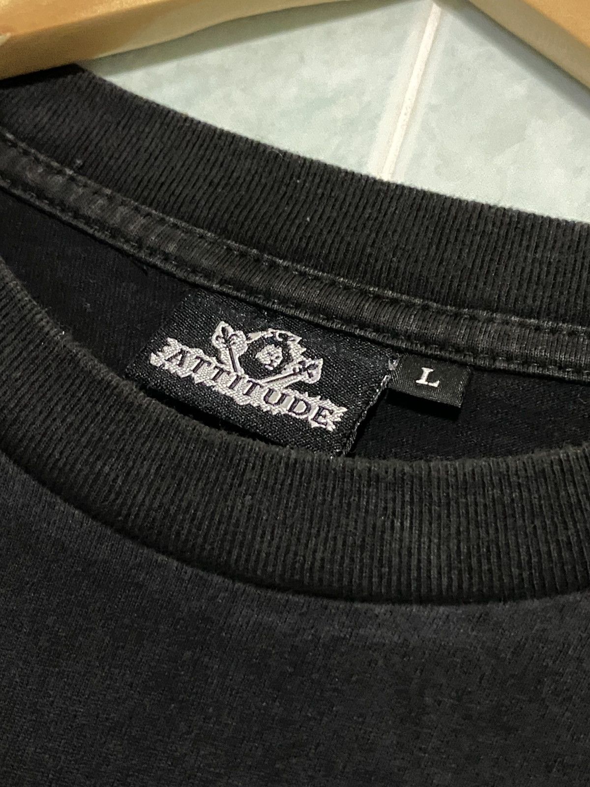 Demon × Japanese Brand Attitude Japan Embroidery Sukajan Art Demon Tee Size US L / EU 52-54 / 3 - 4 Thumbnail