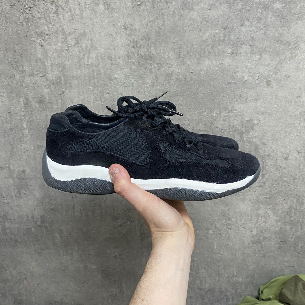 Prada Prada American Cup Sneakers Sz US 8 Size US 8 / EU 41 - 3 Thumbnail