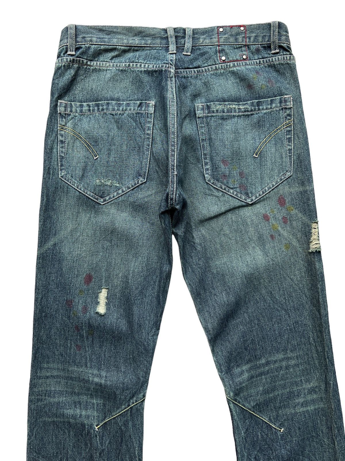 Japanese Brand Jungle Storm Japan Straight Cut Denim Jeans Size US 32 / EU 48 - 5 Thumbnail