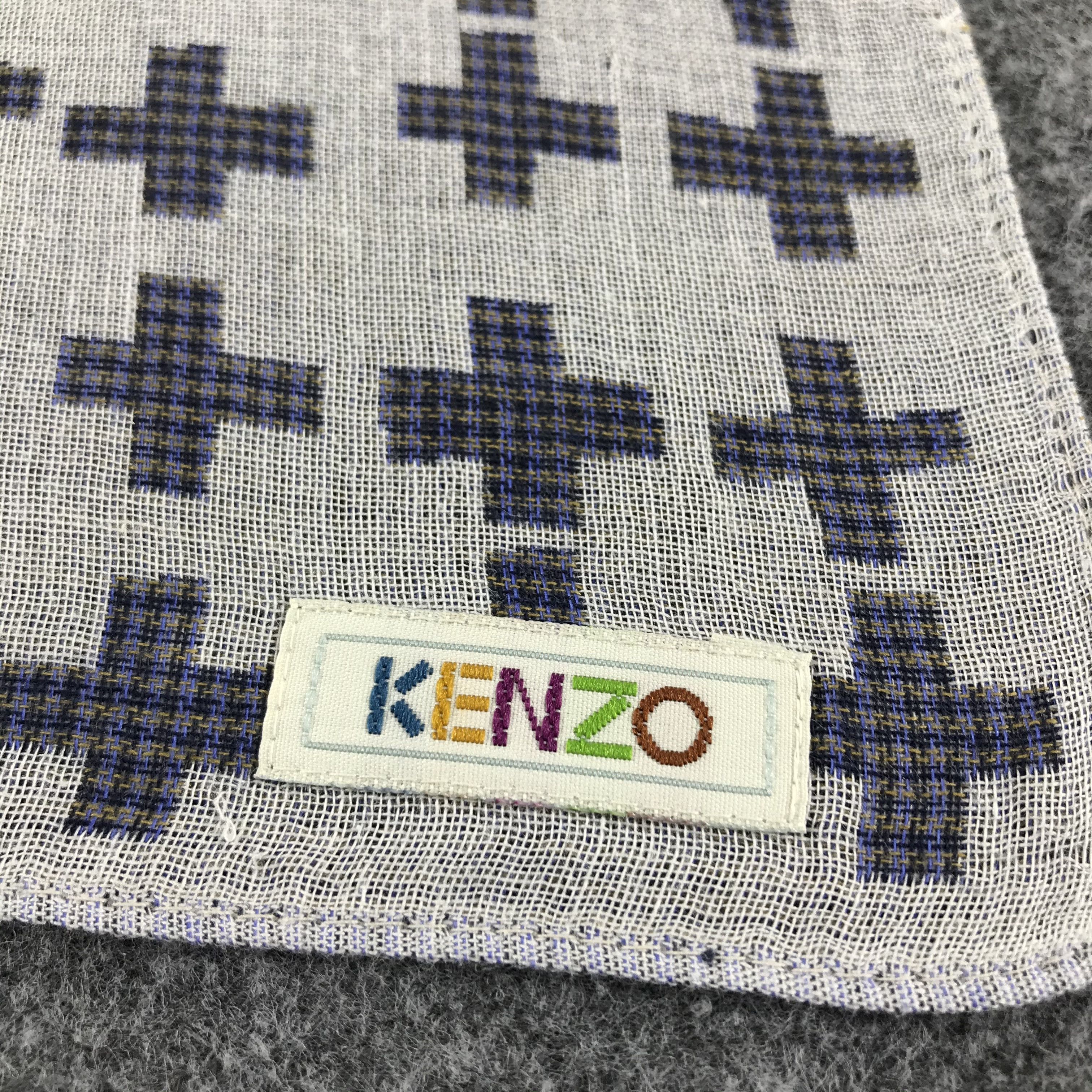 Kenzo Kenzo Crosses Handkerchief Neckerchief Bandana H461 Size ONE SIZE - 5 Thumbnail