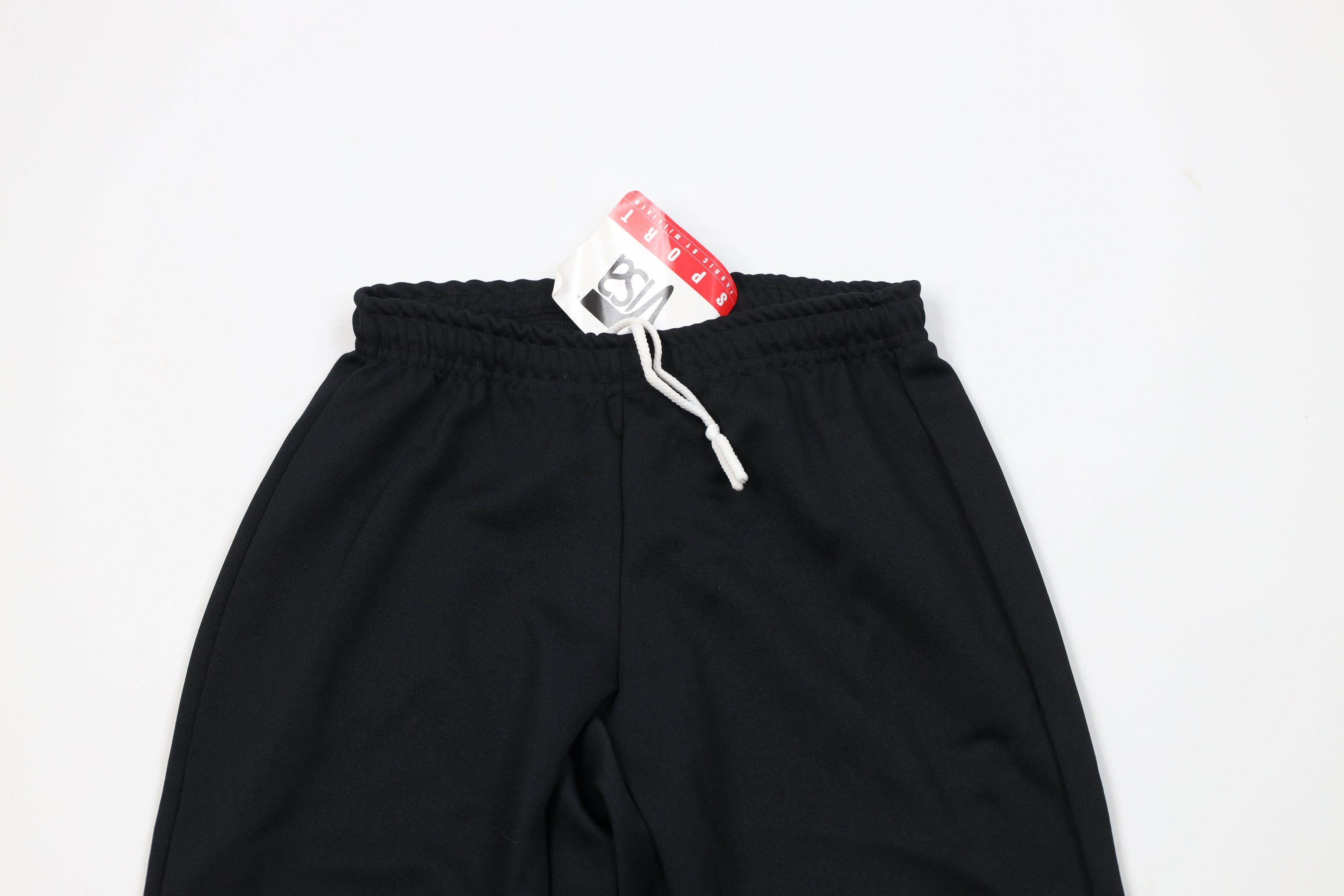 Vintage Deadstock Vintage 90s Streetwear Sweatpants Black USA Size 23" - 2 Thumbnail