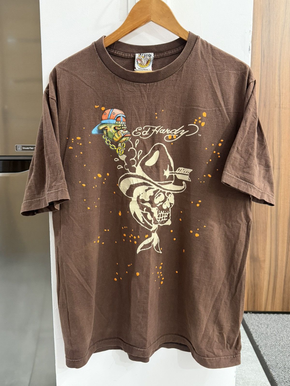 Ed Hardy Ed Hardy Vintage T-Shirt Dog Print Rare Size US L / EU 52-54 / 3 - 1 Thumbnail