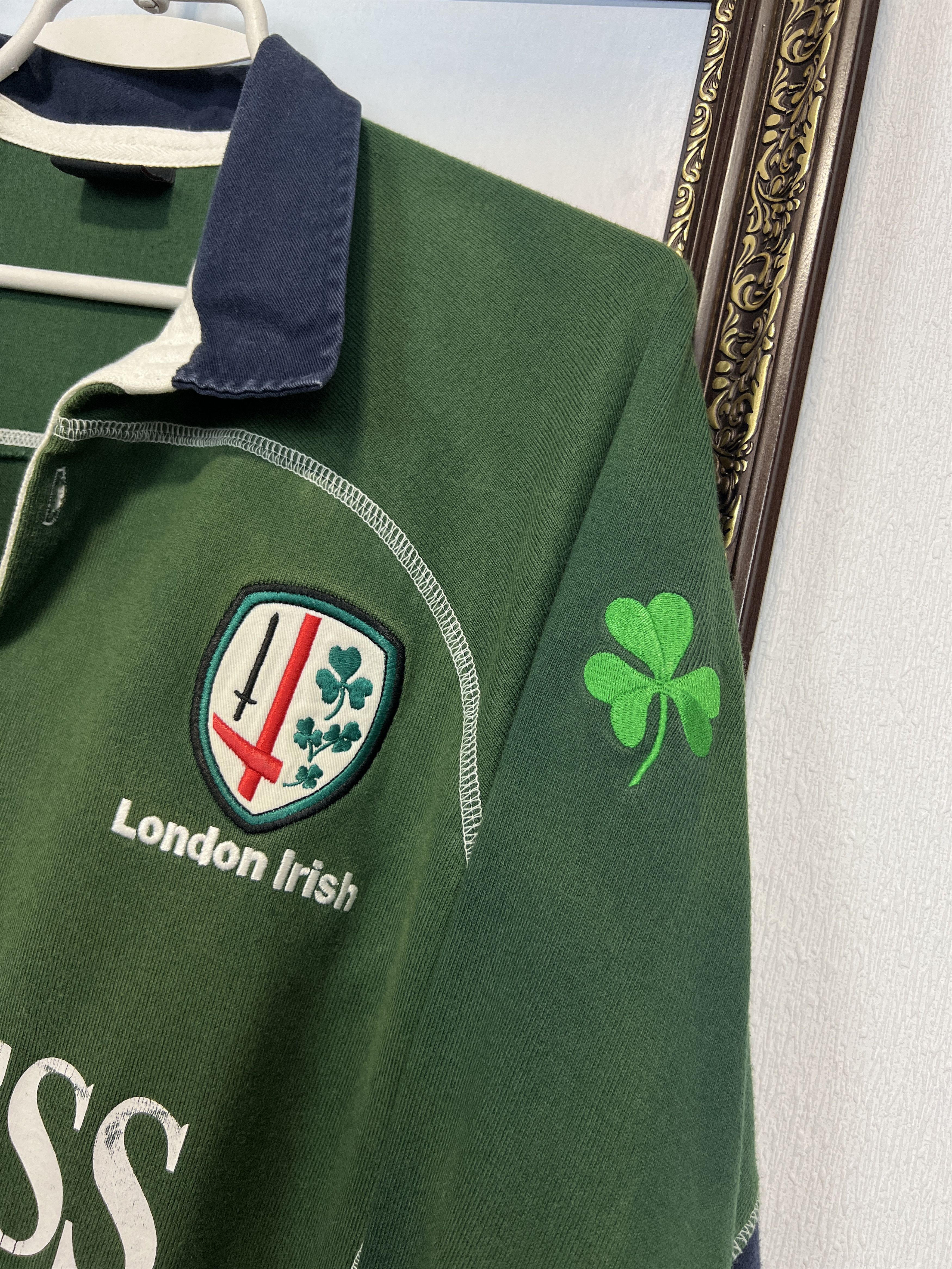 Vintage Canterbury London Irish Rugby Jersey Long Sleeve Shirt Size US M / EU 48-50 / 2 - 4 Thumbnail