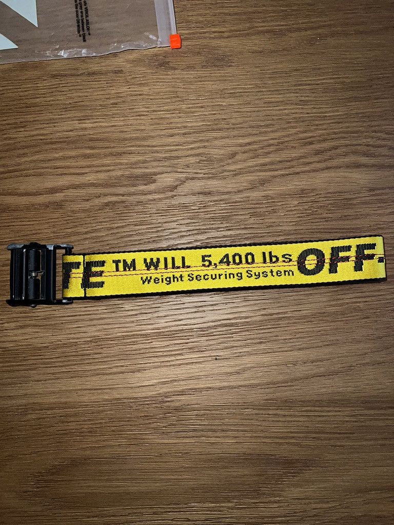 Off-White Off-White Industrial Belt Size ONE SIZE - 6 Thumbnail