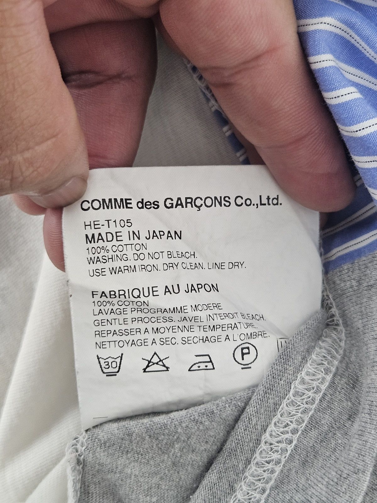 Comme des Garcons Comme des Garcons CDG Homme AD2009 patchwork shirt Size US M / EU 48-50 / 2 - 5 Thumbnail