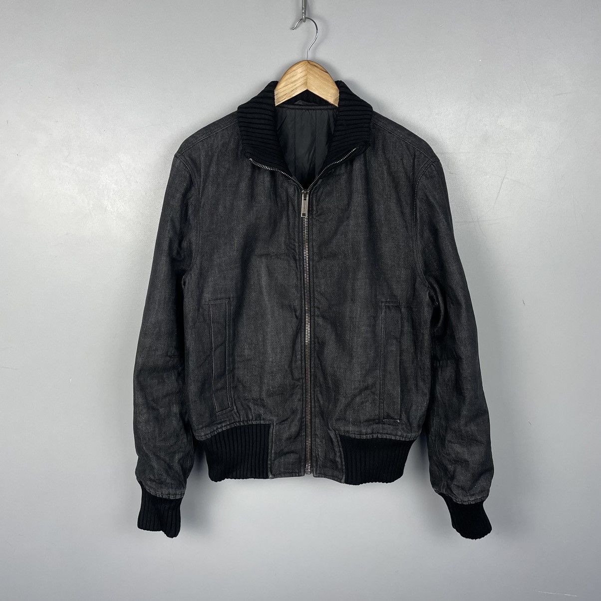 Z Zegna 🔥Rare🔥 Z Zegna denim bomber jacket lampo y2k Size US L / EU 52-54 / 3 - 1 Thumbnail