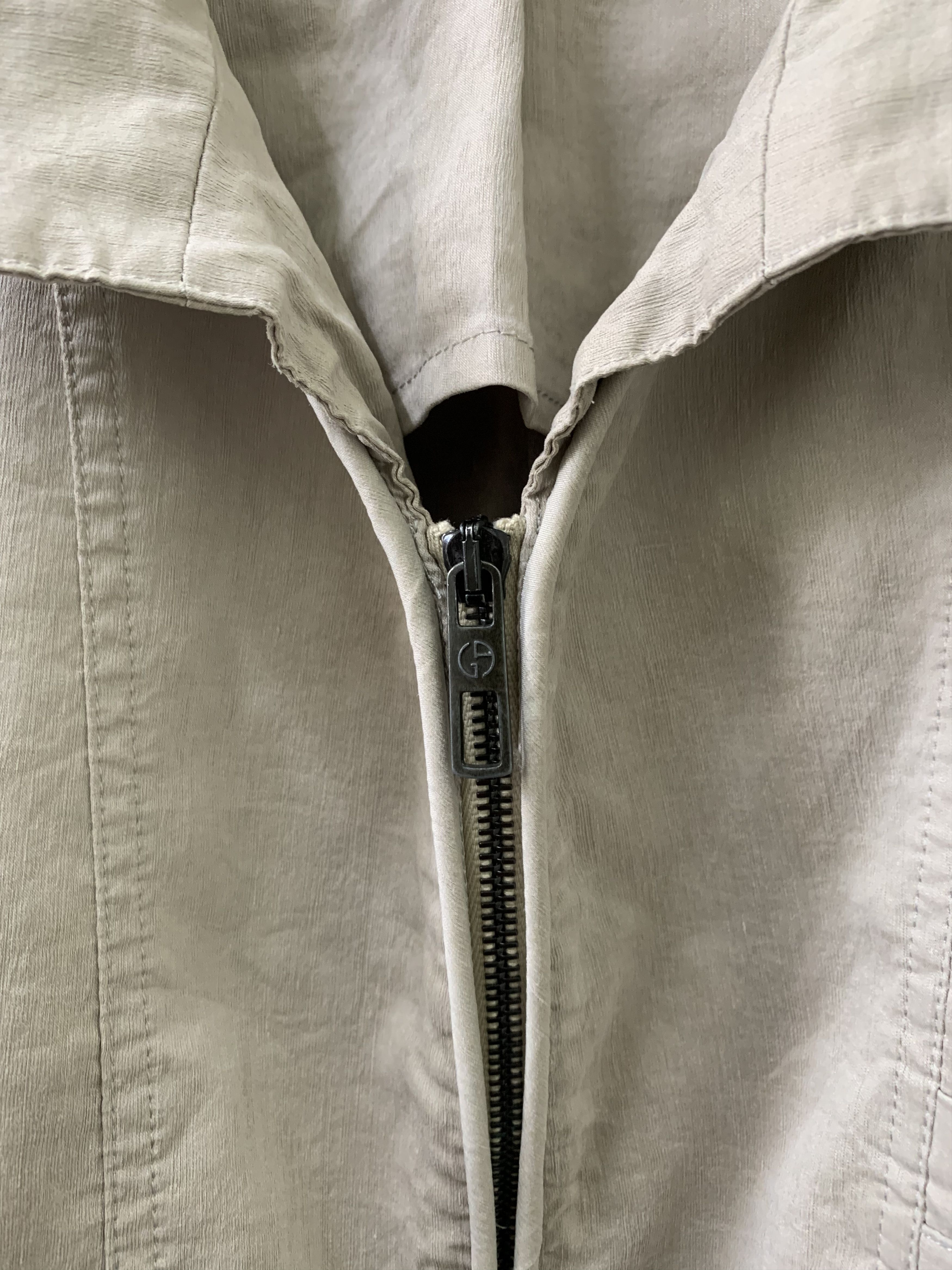 Giorgio Armani 🪡Vintage Giogio ARMANI Double Zip Jacket✨ Size US M / EU 48-50 / 2 - 5 Thumbnail