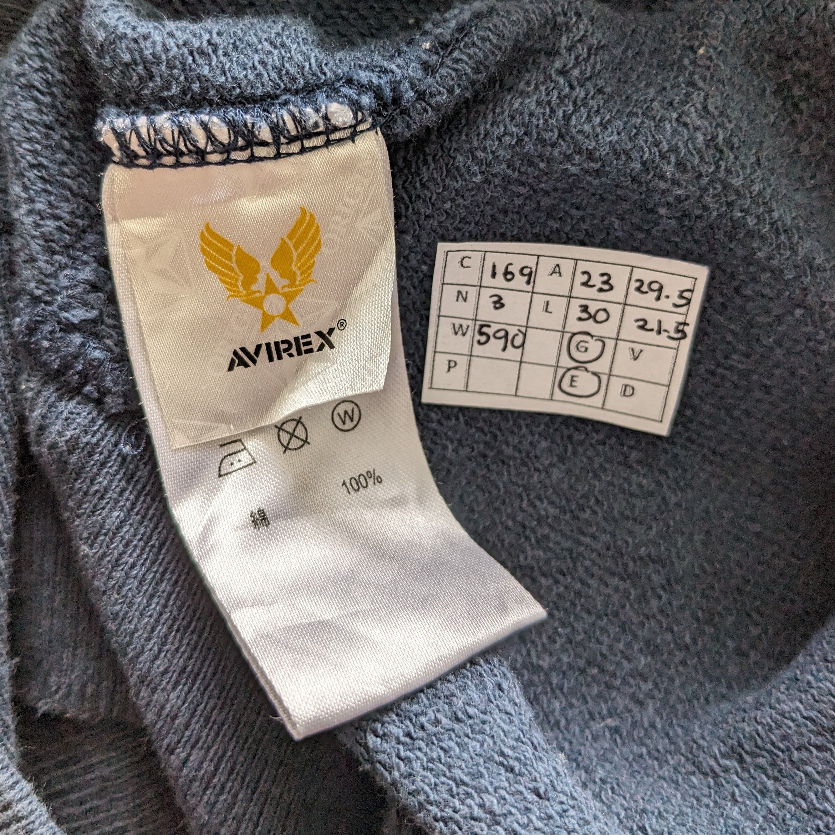 Vintage Vintage AVIREX NYC New York City Sweatshirt Size US L / EU 52-54 / 3 - 9 Thumbnail