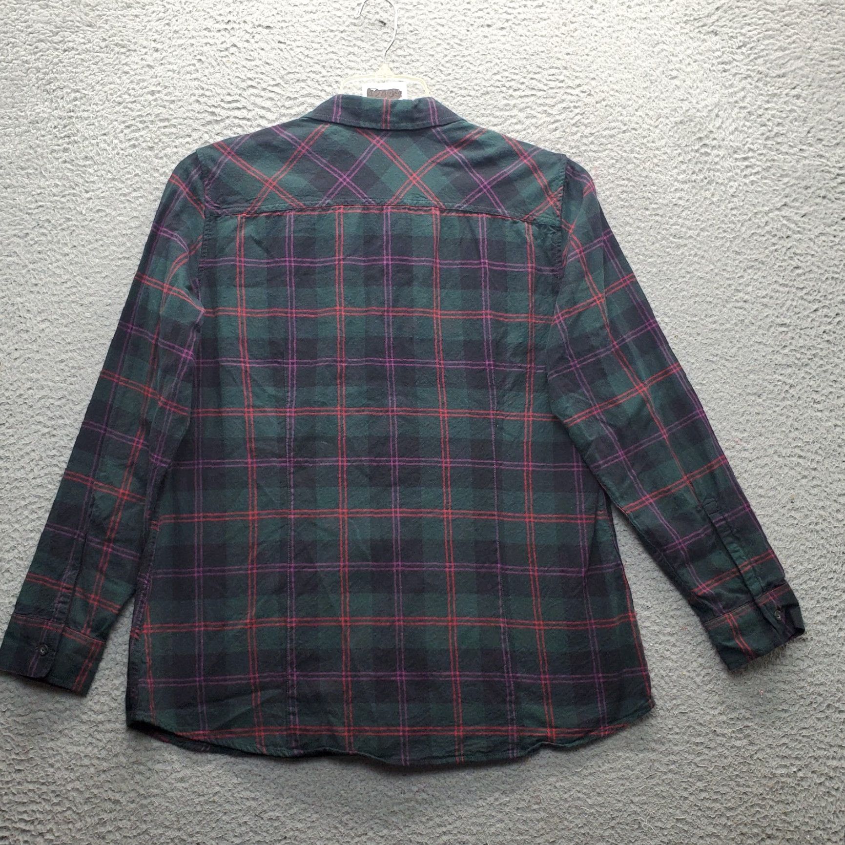 Eddie Bauer Eddie Bauer Button-Up Shirt Womens XL Multi Plaid Outdoor Collared Classic Fit Shirt Womens XL Plaid Outdoor Size XL / US 12-14 / IT 48-50 - 2 Thumbnail