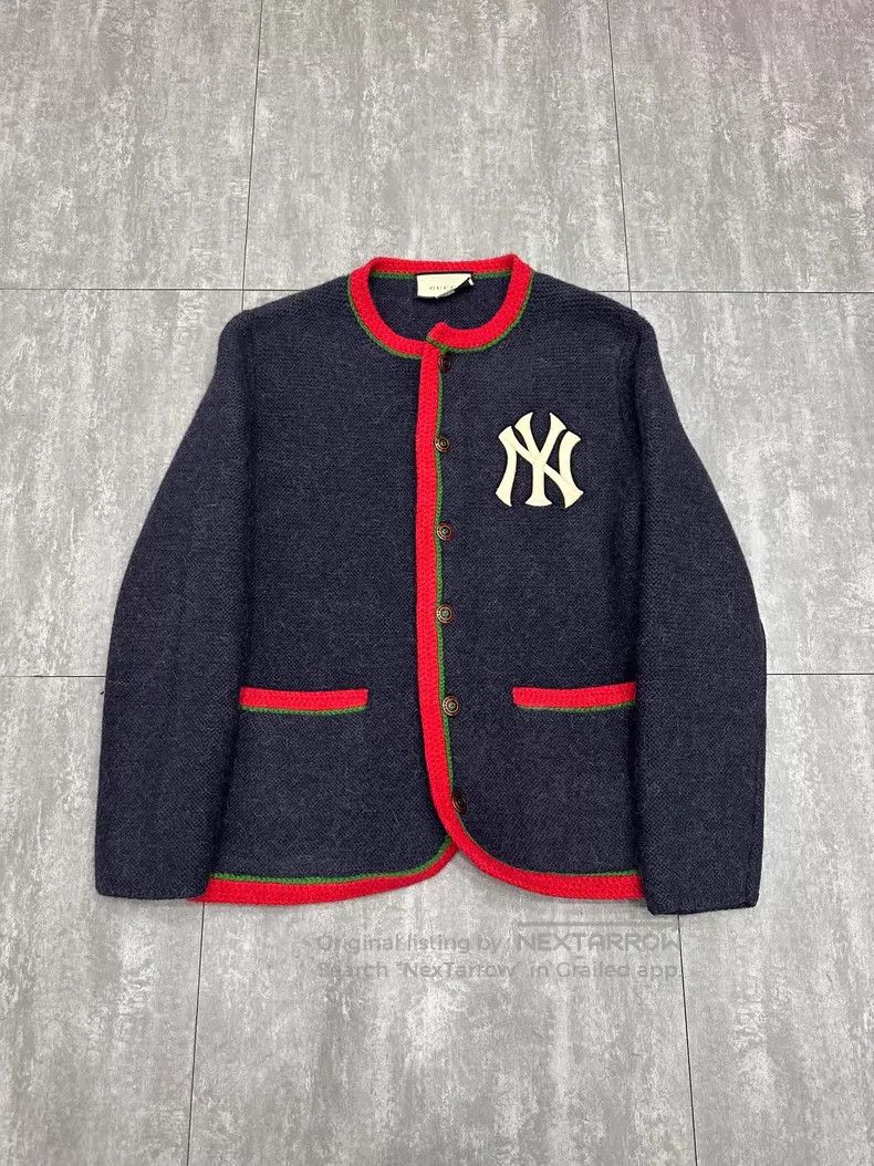 Gucci Gucci Wool alpaca blend long-sleeved cardigan coat Size M / US 6-8 / IT 42-44 - 1 Thumbnail