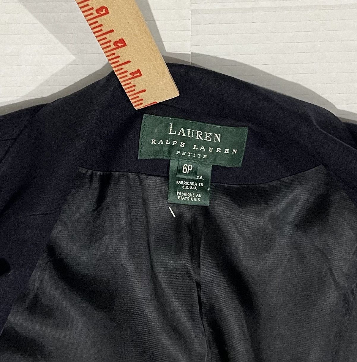 Lauren Ralph Lauren Ralph Lauren Vintage Blue Crown Crest Logo Blazer Jacket 6P Size S / US 4 / IT 40 - 6 Thumbnail