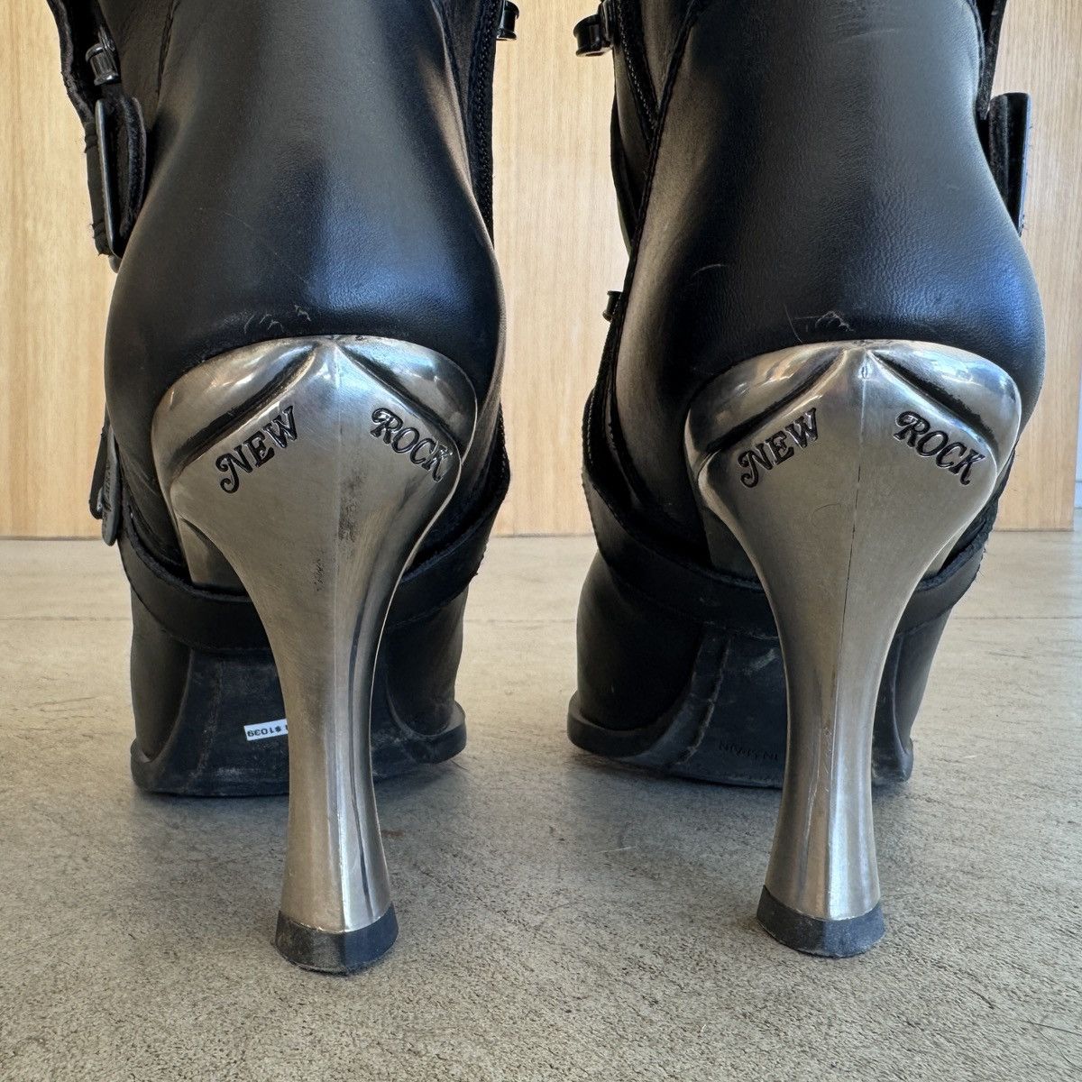 New Rock × Vetements Vetements x New Rock Leather Biker Boot Size US 8 / IT 38 - 8 Thumbnail
