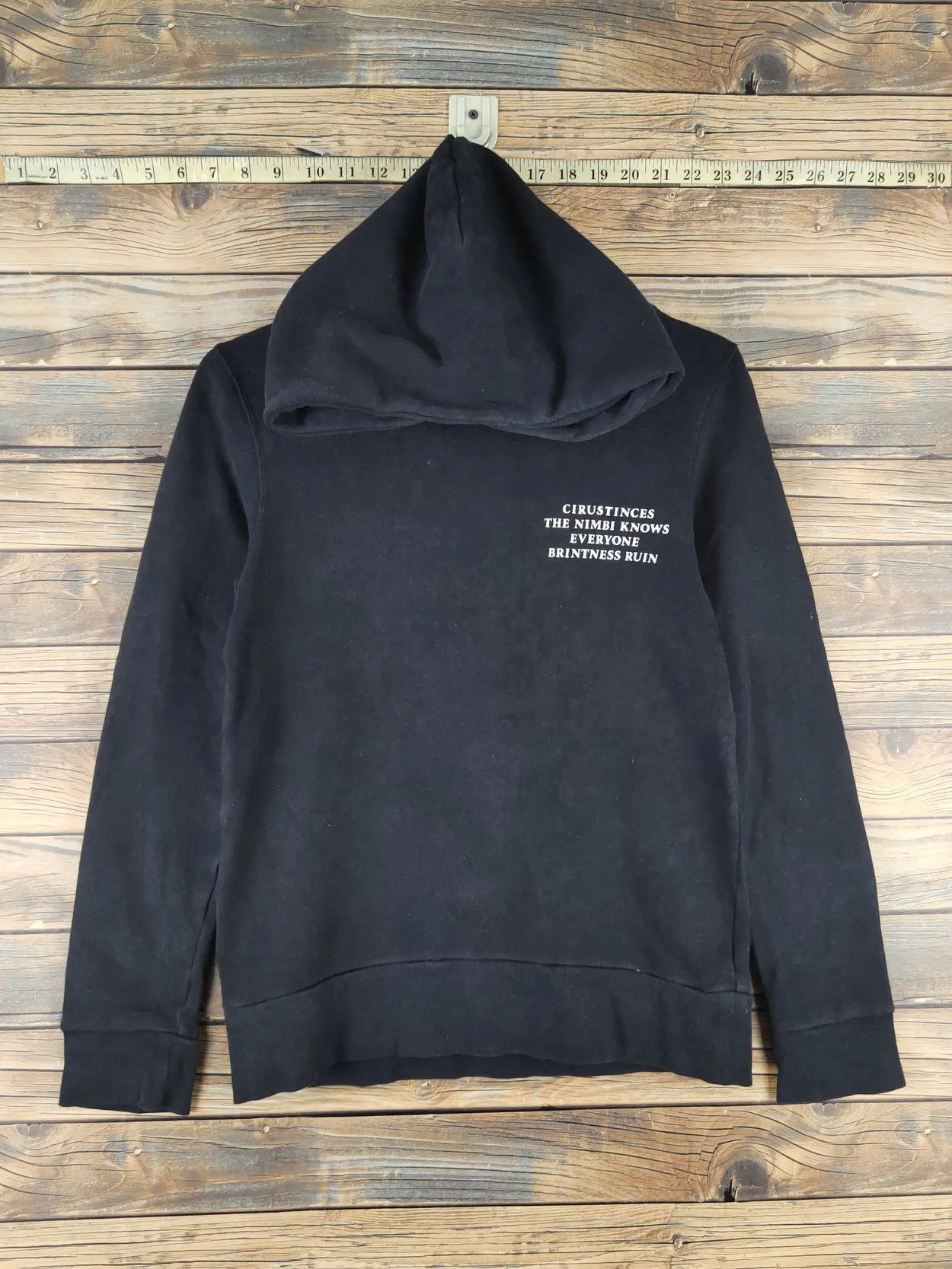 Japanese Brand DL D-Land Skull Black Hoodie Sweatshirts #1978 Size M / US 6-8 / IT 42-44 - 9 Thumbnail