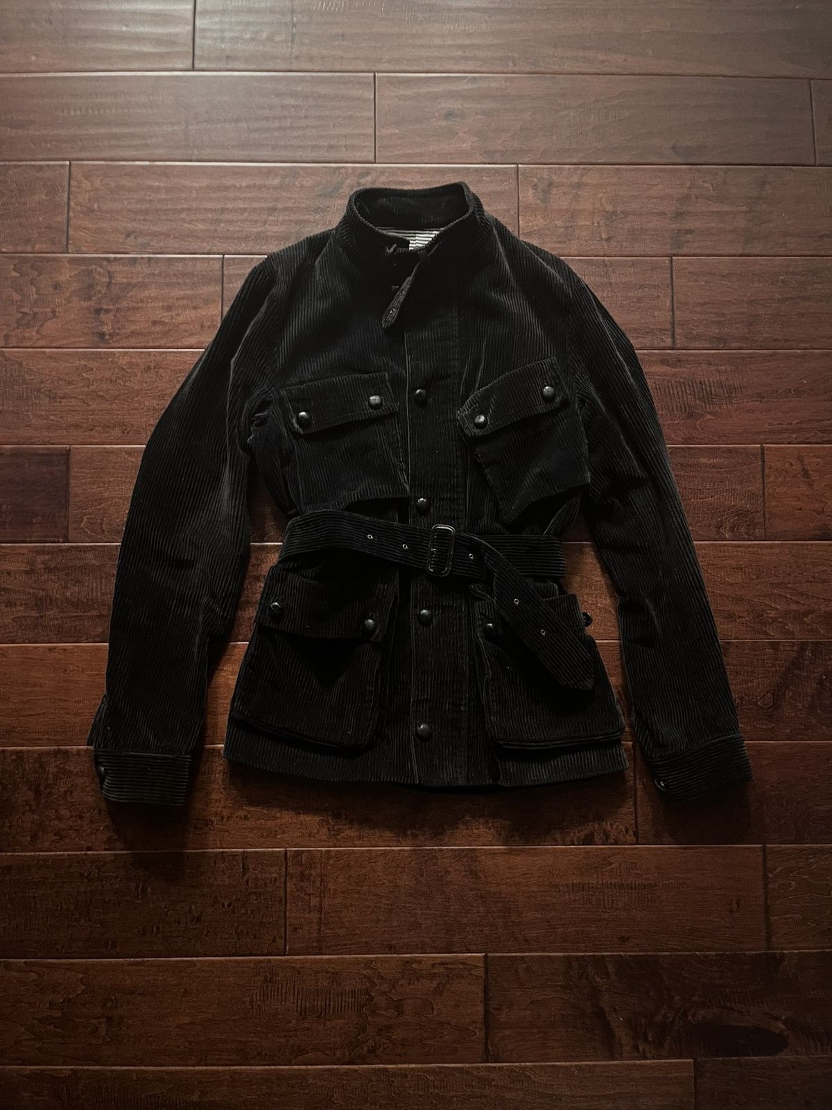 Number (N)ine AW01 Standards Corduroy Rider Motorcycle Jacket FW01 Size US M / EU 48-50 / 2 - 1 Thumbnail