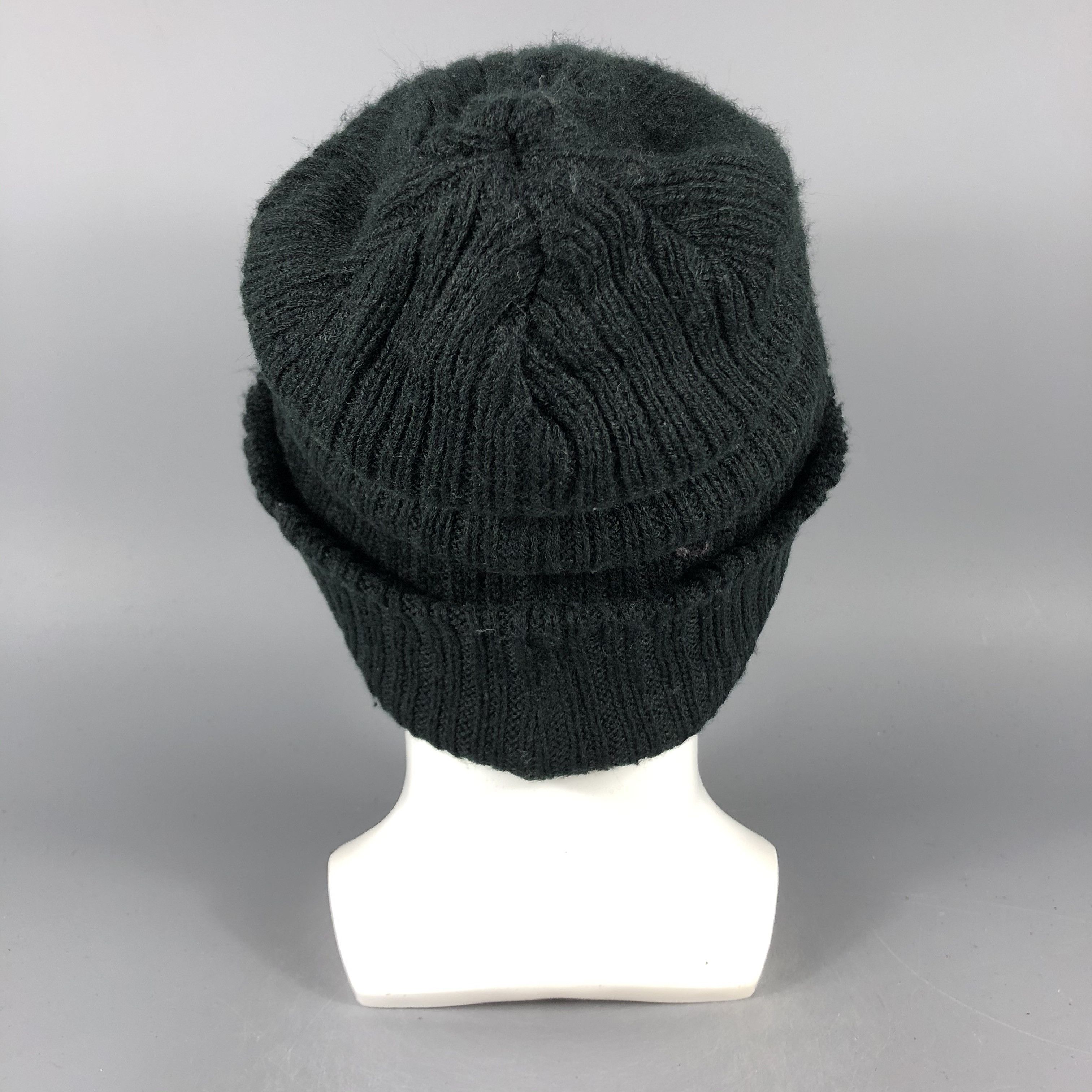 Vintage Womens Luz Linda Black Beanie Snow Hat Snow Cap -D828 Size ONE SIZE - 2 Thumbnail