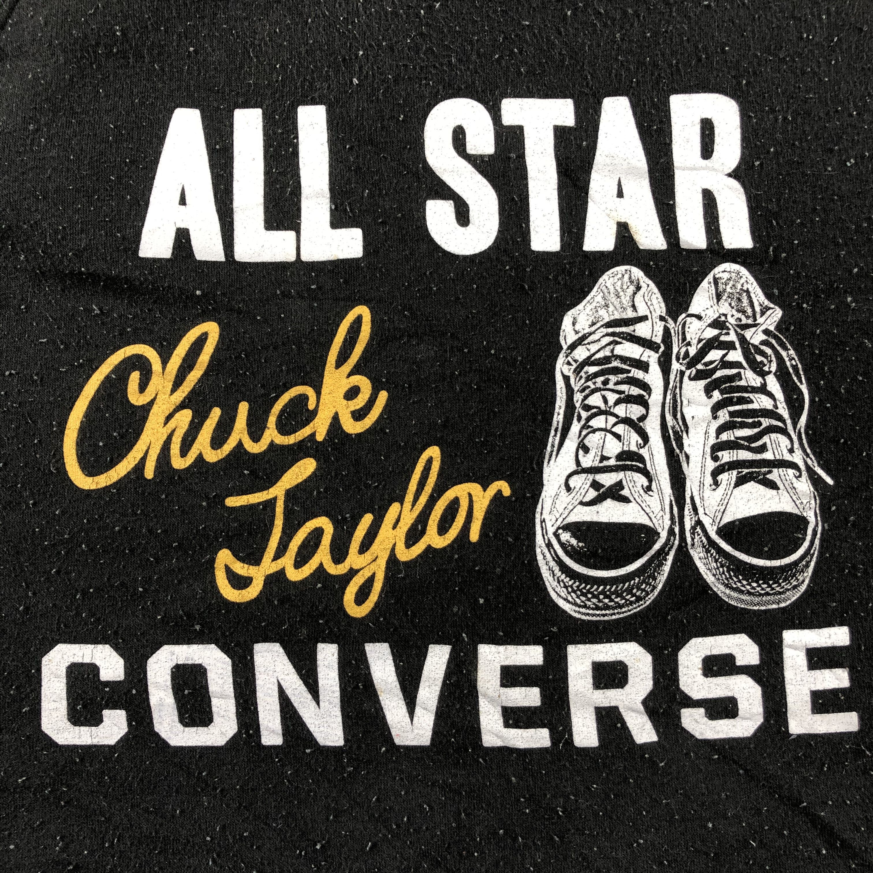 Converse Converse All Star Sweatshirt Big Logo Spell Out Jumper F240 Size US L / EU 52-54 / 3 - 3 Thumbnail