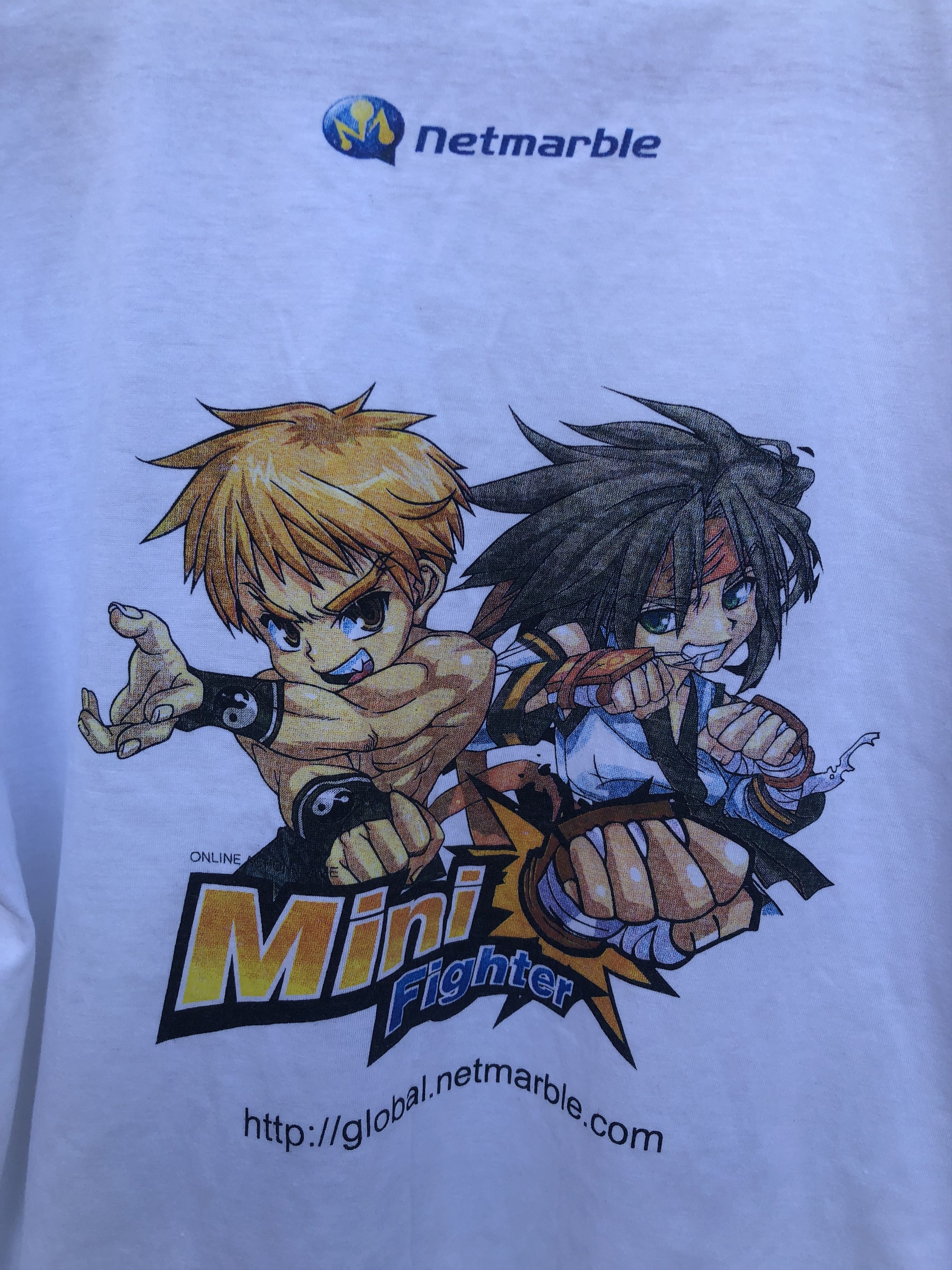 The Game Rare🔥Vintage Mini Fighter by Netmarble Promo Game Tshirt Size US M / EU 48-50 / 2 - 4 Thumbnail