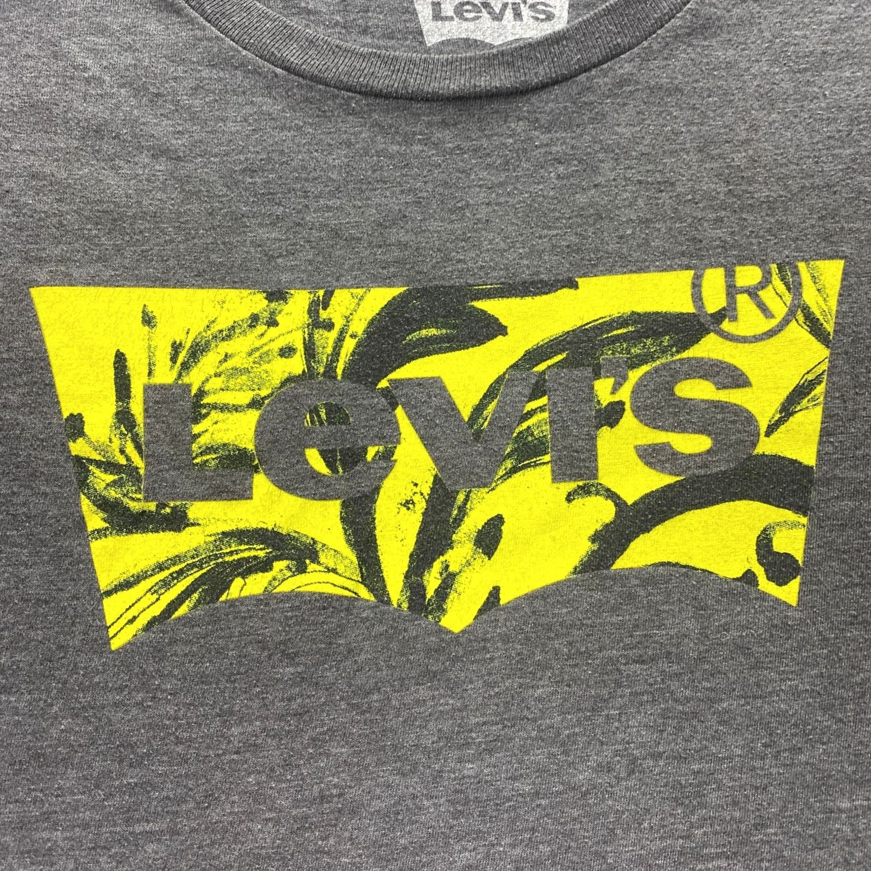 Levi's Levis Shirt Mens S Gray Yellow Batwing Spell Logo Causal Short Sleeve Workwear Shirt Mens S Gray Yellow Batwing Logo Causal Short Sleeve Workwear Size US S / EU 44-46 / 1 - 2 Thumbnail