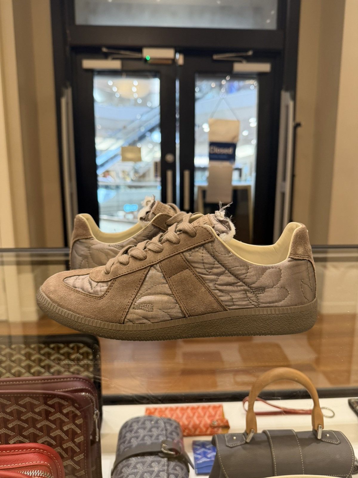 Maison Margiela Maison Margiela Embroidered Padded Replica GATS - Rose Size US 6 / EU 39 - 2 Thumbnail