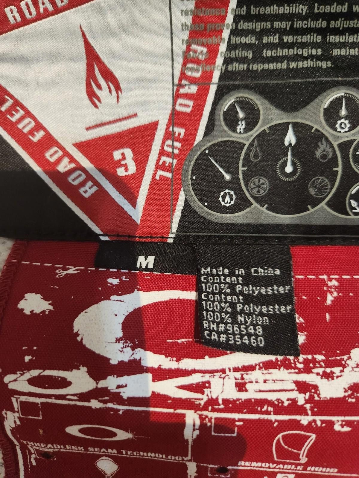 Oakley Vintage Oakley Road Fuel AW2006 Magnetic Tech Jacket M Size US M / EU 48-50 / 2 - 5 Thumbnail