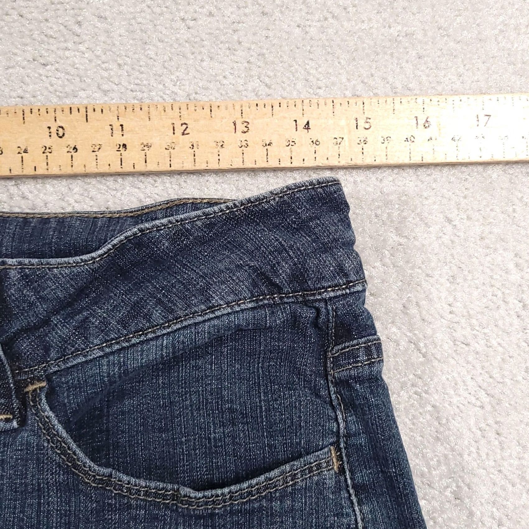 Vintage Riders by Lee Jeans Womens 8 Short Bootcut Stretch Denim Pants Classic Casual Jeans Size 30" / US 8 / IT 44 - 7 Thumbnail
