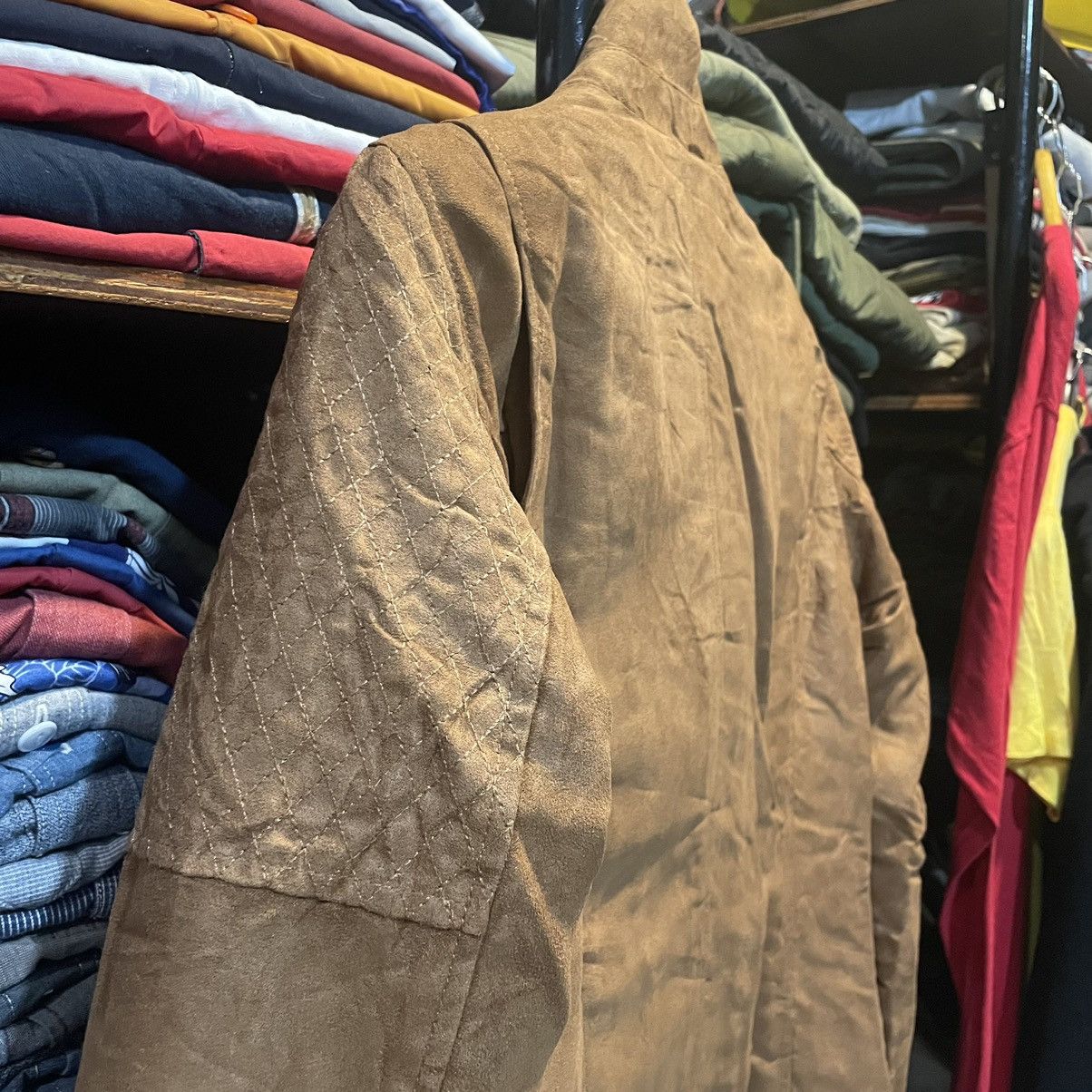 If Six Was Nine × In The Attic × Japanese Brand In The Attic Japan Double Breasted Biker Jacket Brown Size US M / EU 48-50 / 2 - 14 Thumbnail