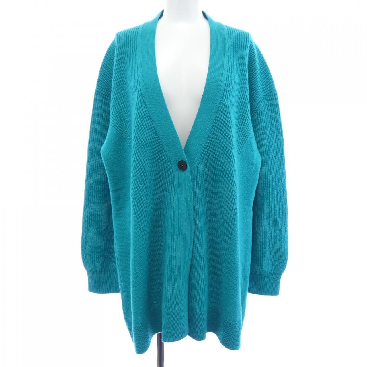 Hermes Hermes Hermes Cashmere Cardigan Textile Tops DUTY FREE for USA Size ONE SIZE - 1 Thumbnail