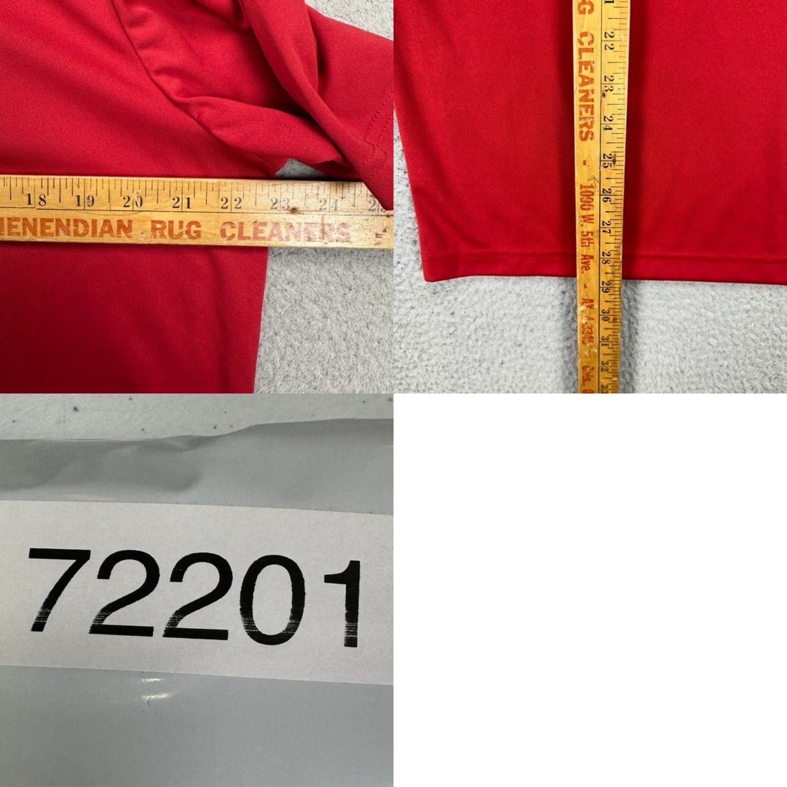 Adidas adidas Rutgers Scarlet Knights Mens Polo Shirt Large Red Short Sleeve Rugby Logo Football Golf Shirt Mens Large Red Adidas Size US L / EU 52-54 / 3 - 8 Thumbnail