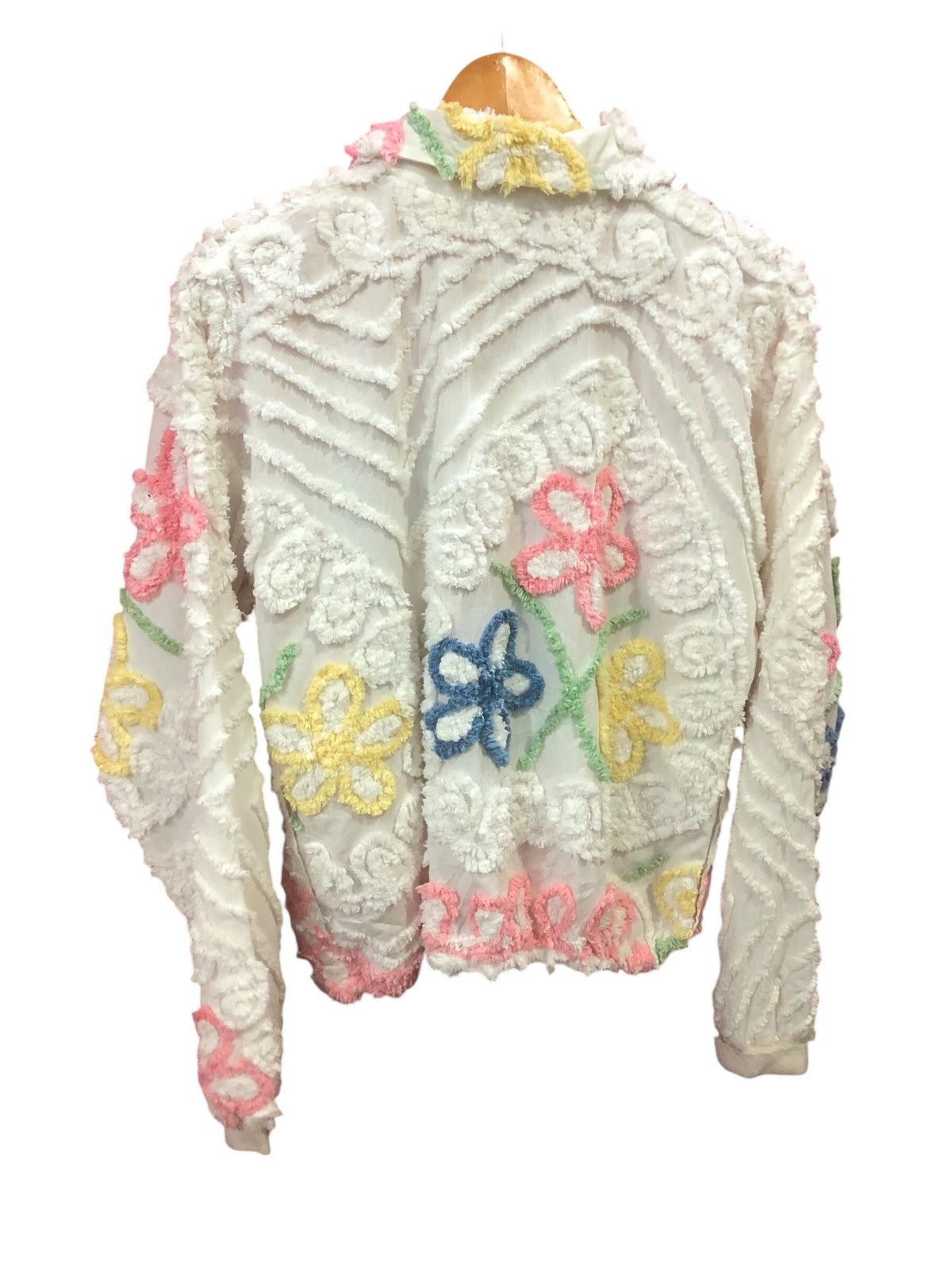 Vintage Vintage Damze Chenille Zipper Jacket Size US L / EU 52-54 / 3 - 4 Thumbnail