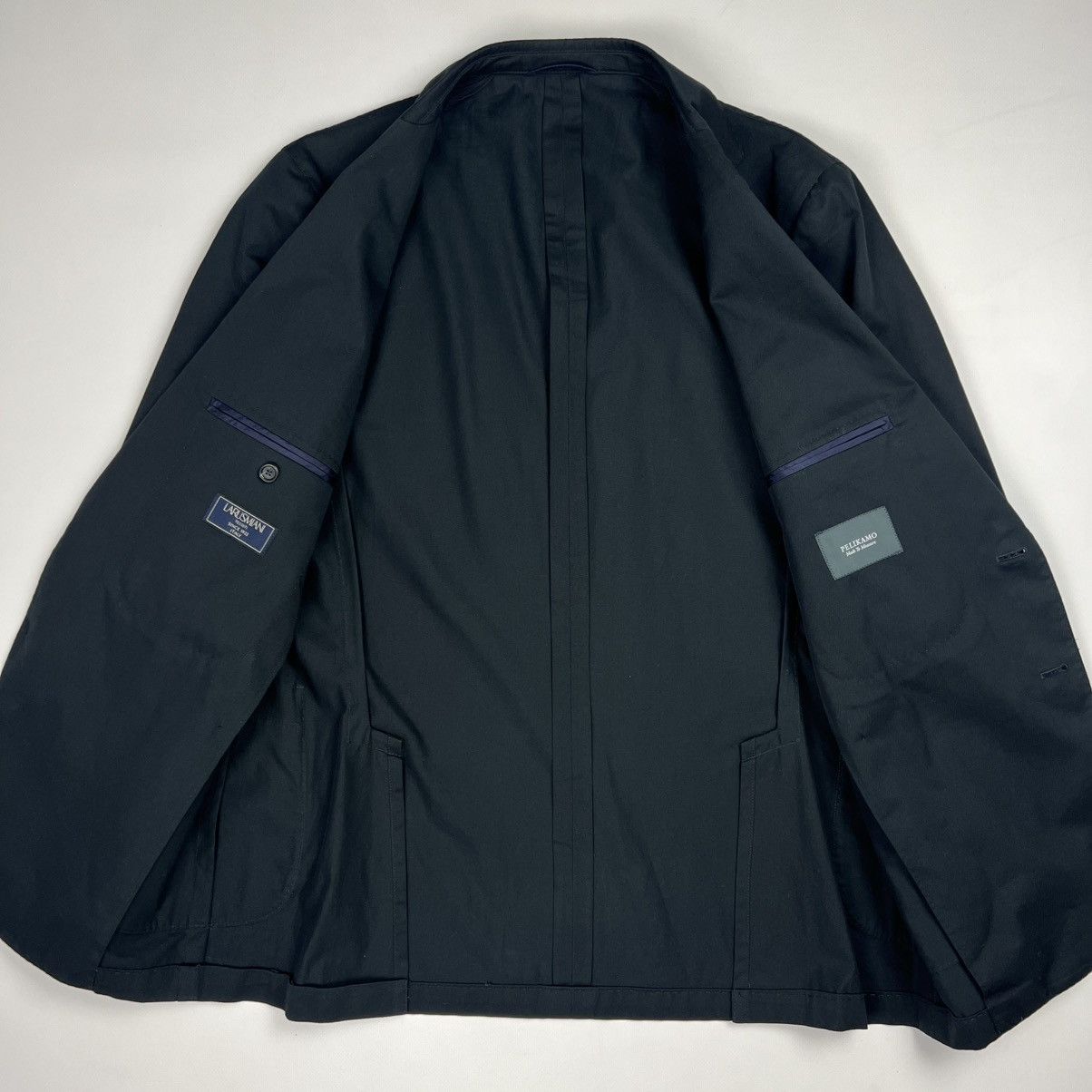 SARTORIO Pelikamo Zurich Sartorail Dark Navy blazer Size 40L - 4 Thumbnail